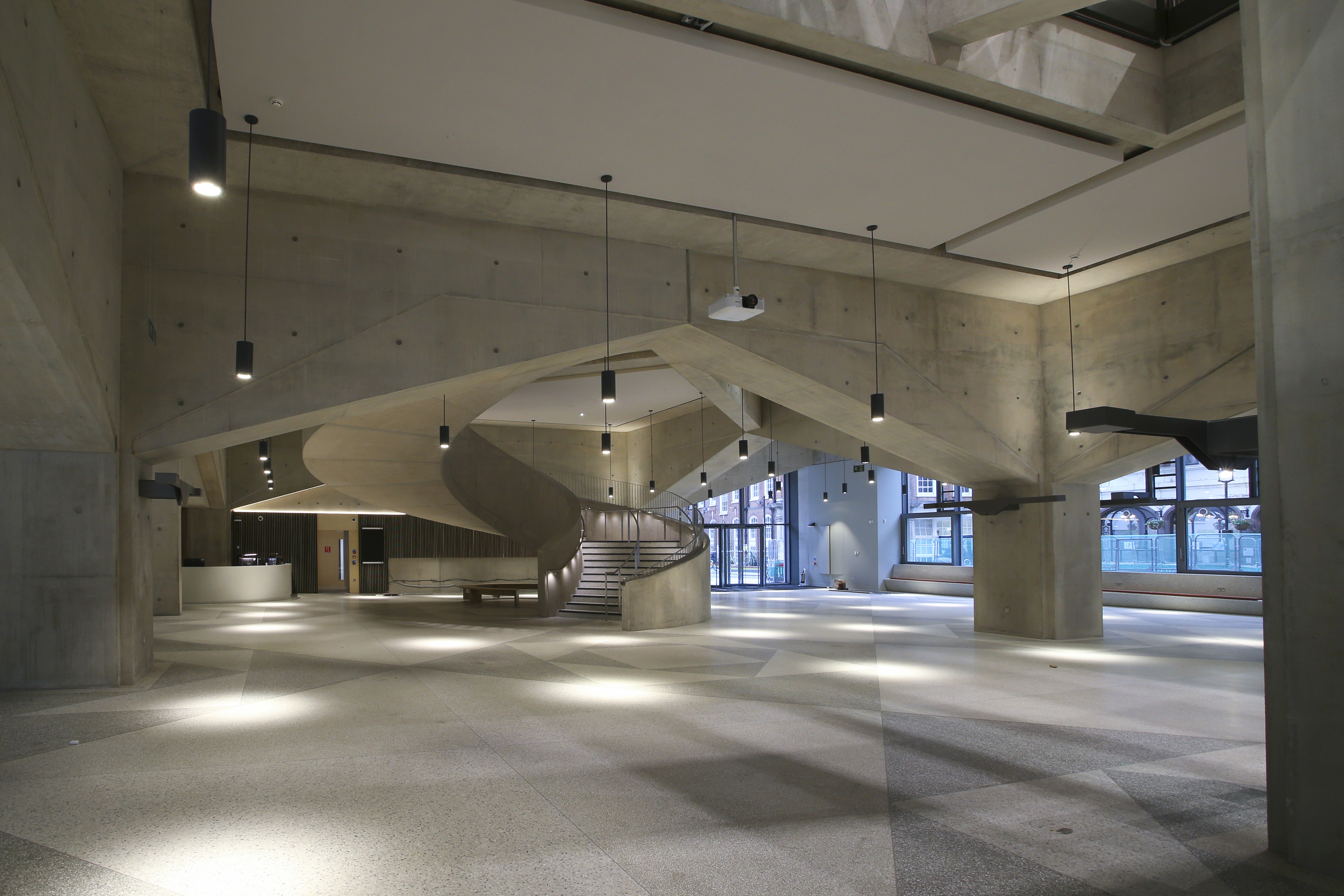 A commercial electrical installation completed by DPH