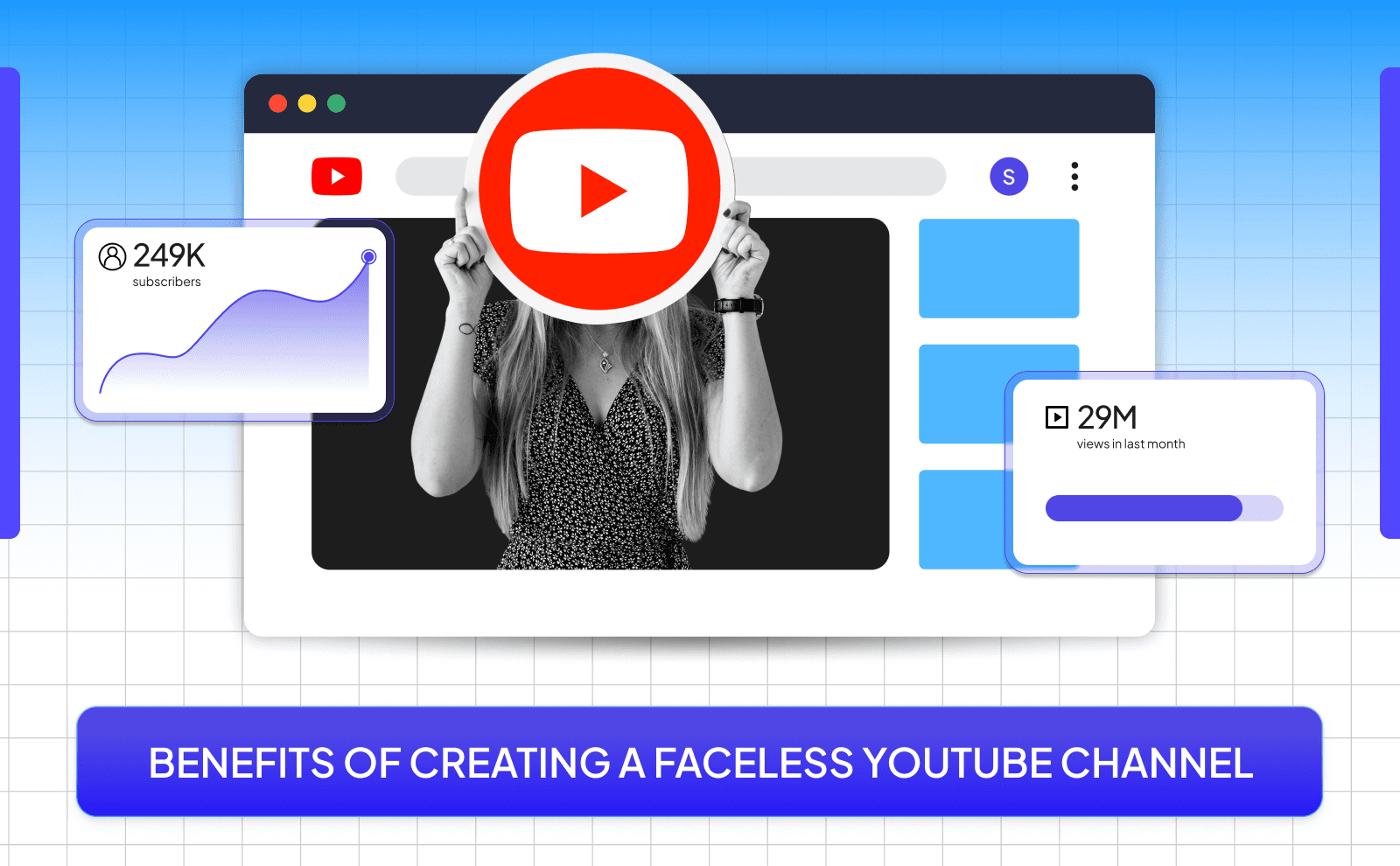 Benefits of creating a faceless Youtube channel - Is It Safe To Use AI Tools For Faceless YouTube Videos