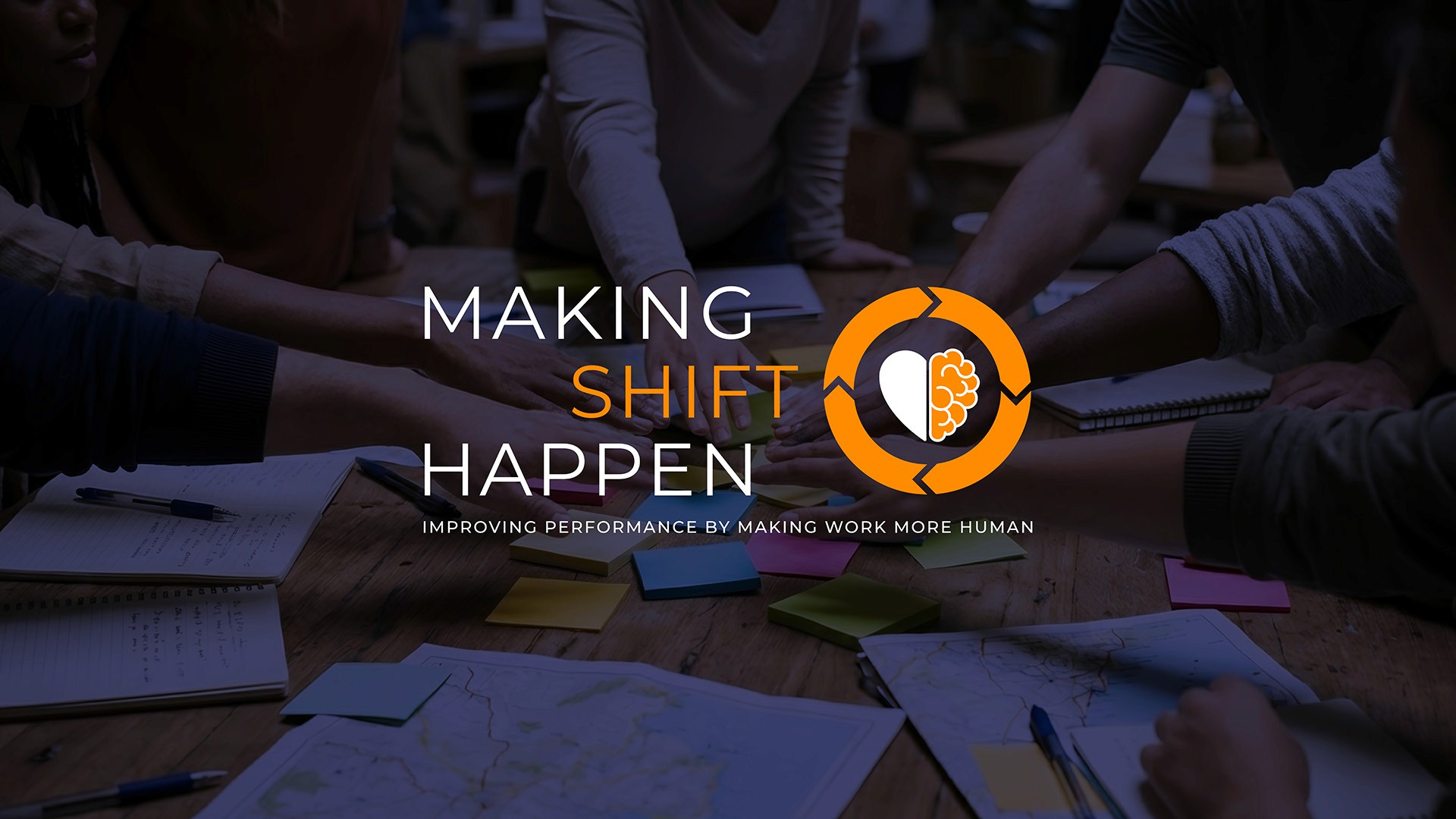 Making Shift Happen logo mark on concept background
