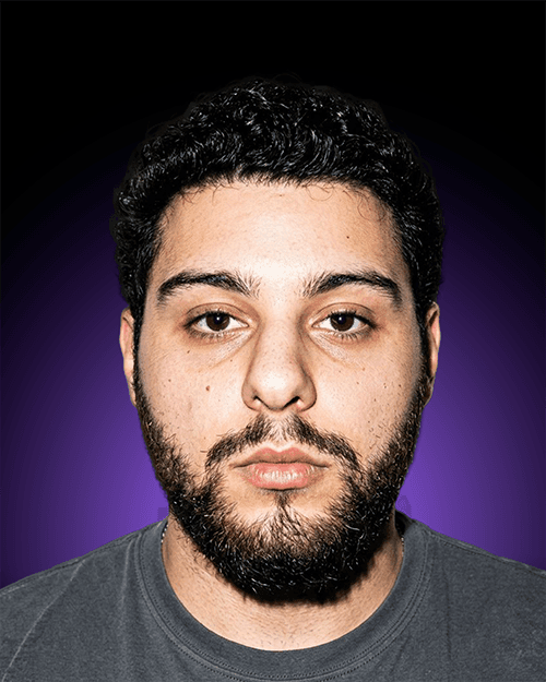 headshot of female in bright background