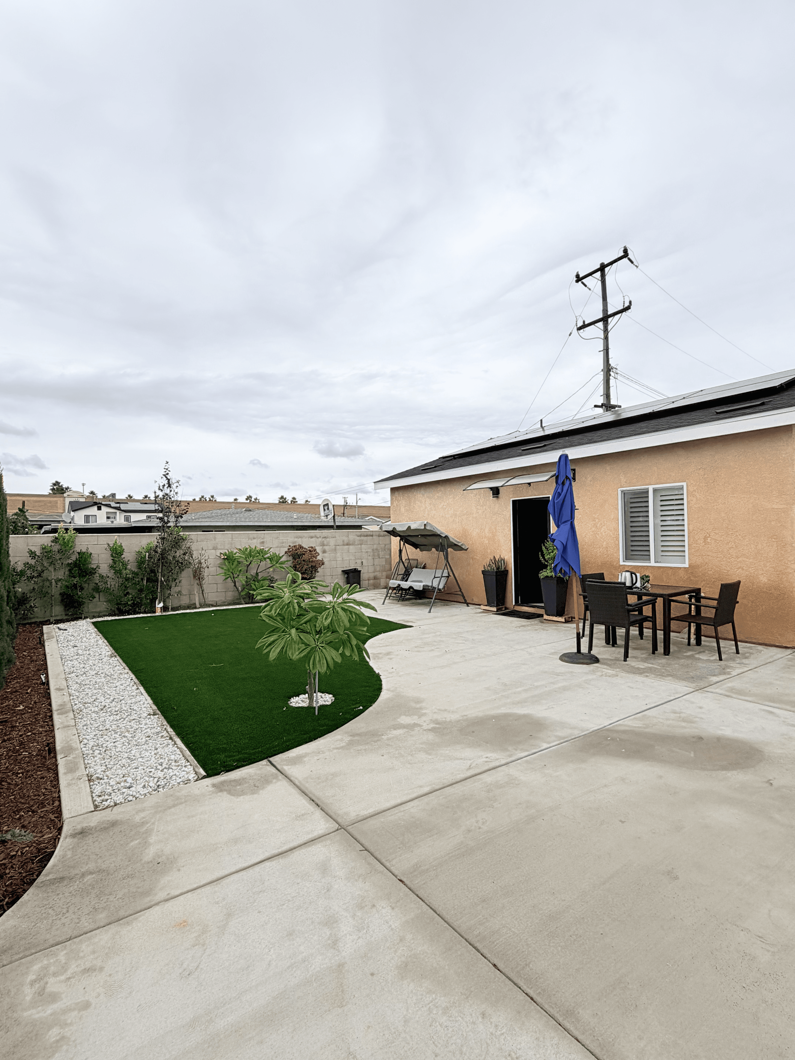 Garden Grove ADU exterior – THP Construction 3 bed 2 bath accessory dwelling unit