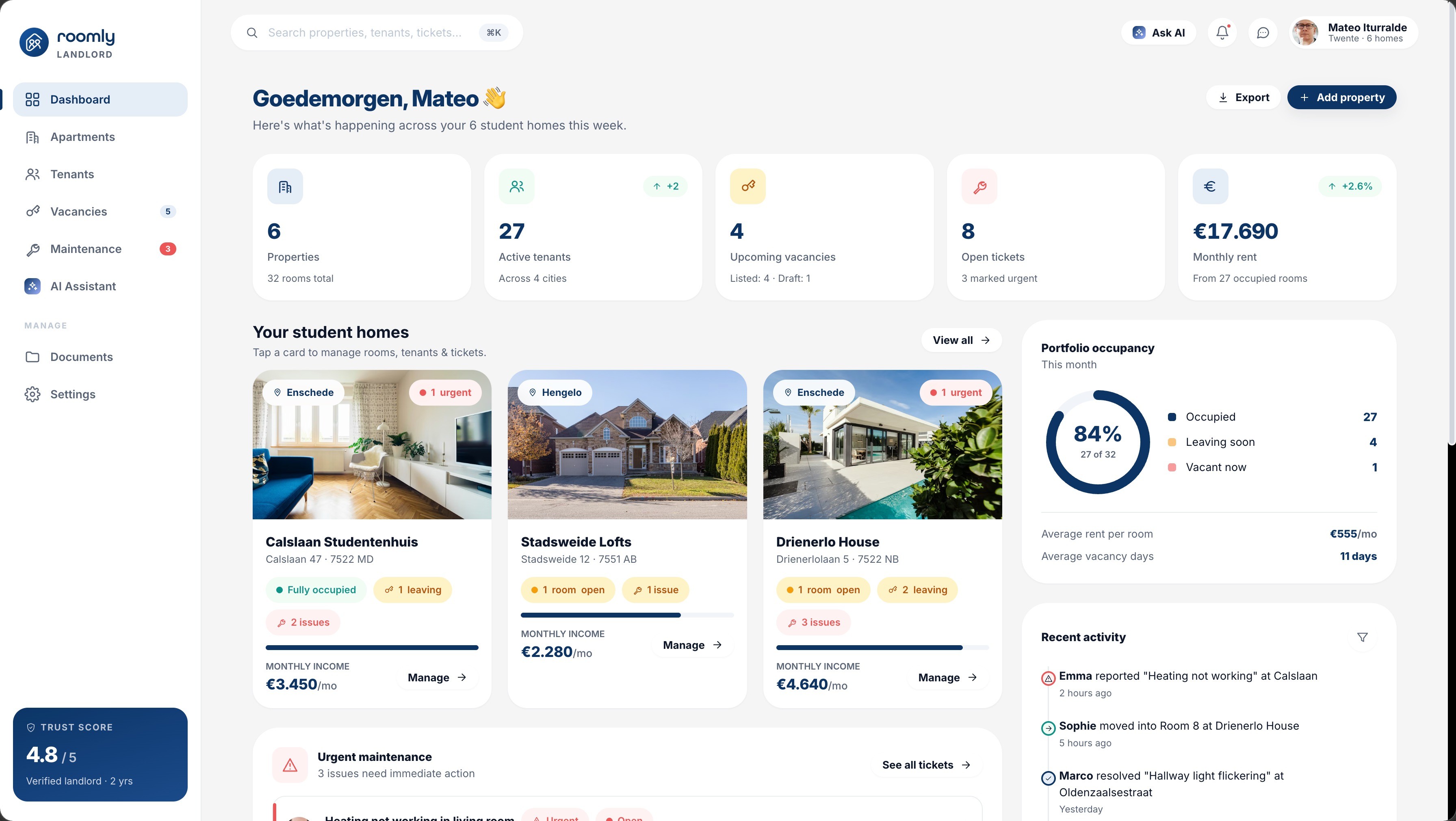 Portfolio Dashboard
