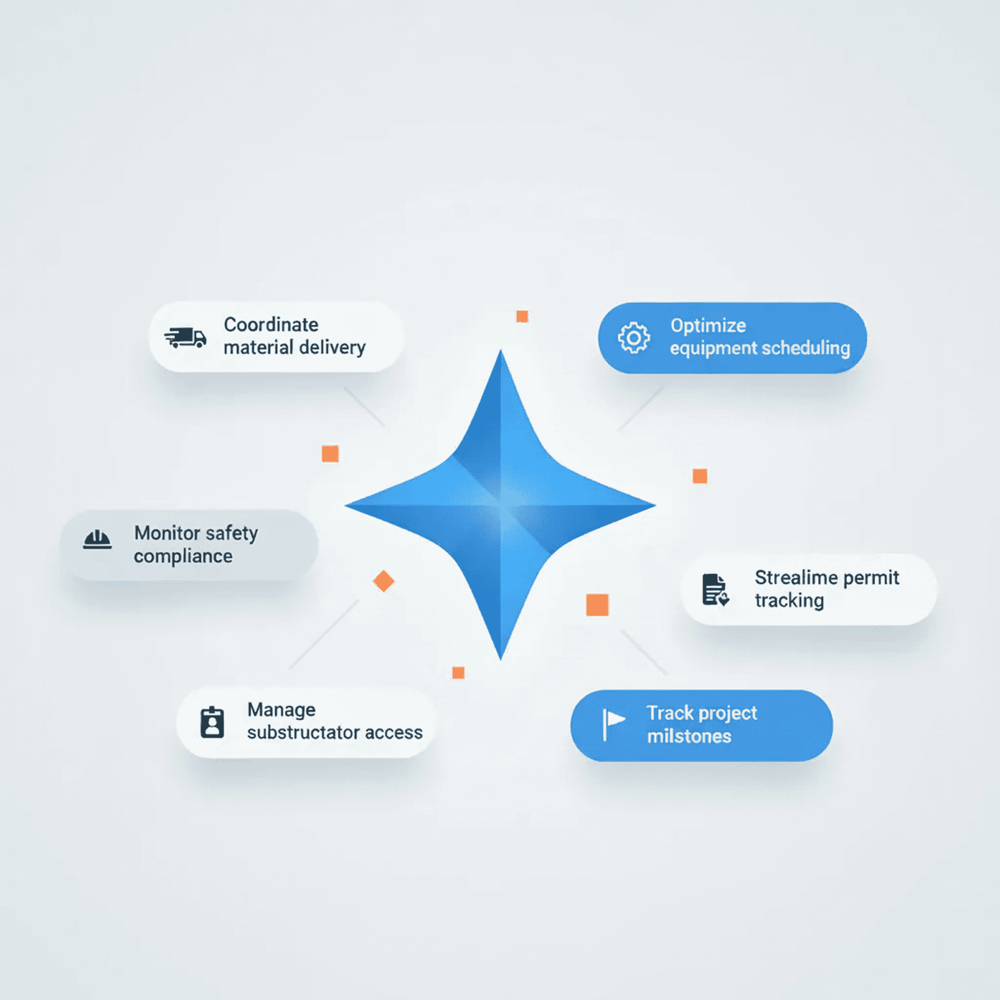 AI suggesting actions like "Optimize onboarding flow" and "Raise pricing tier" based on user data.