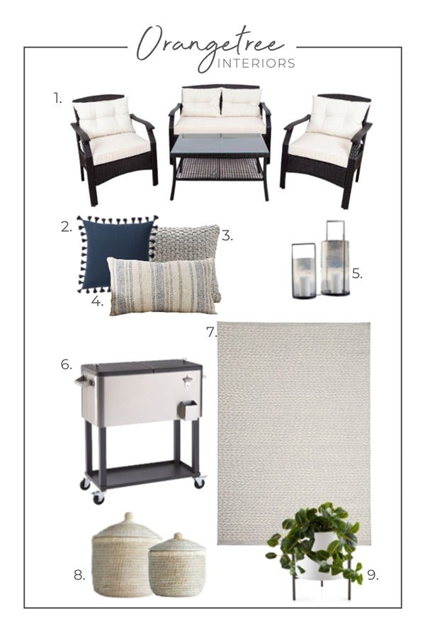 Blue Patio Decor 2021