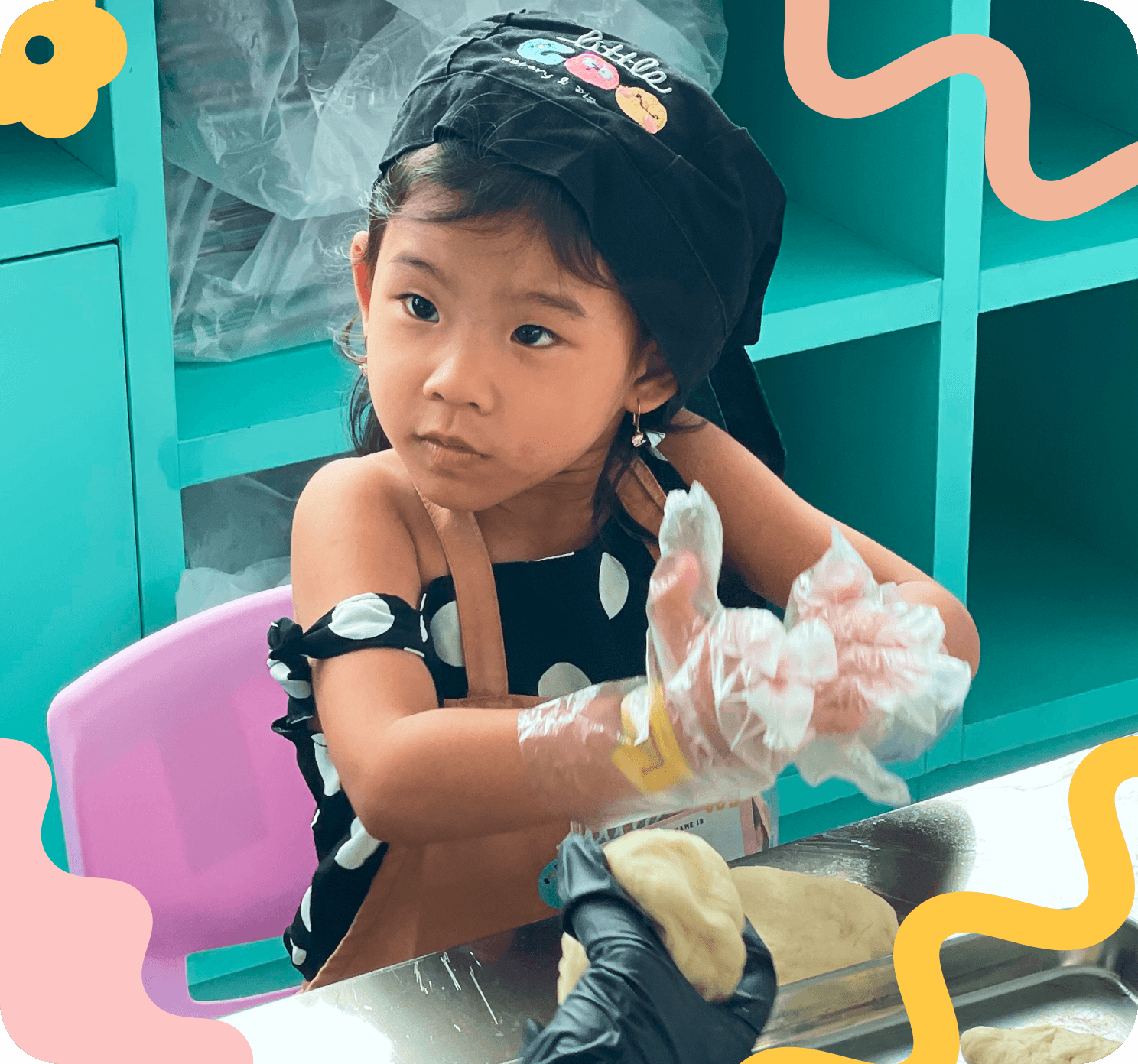 kids following Goo Class Activites at littlegoo Yogyakarta