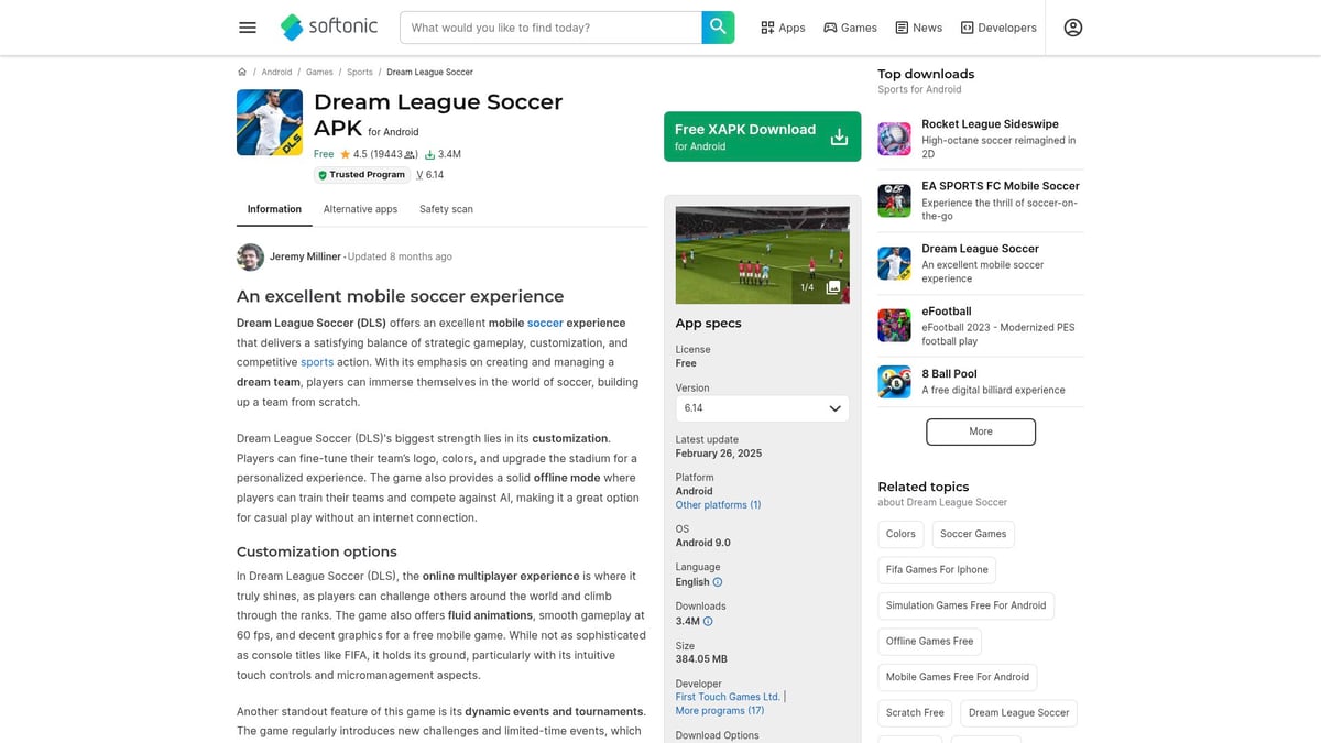 Top 7 Soccer Download Picks for 2025: Best Games & Apps - Dream League Soccer