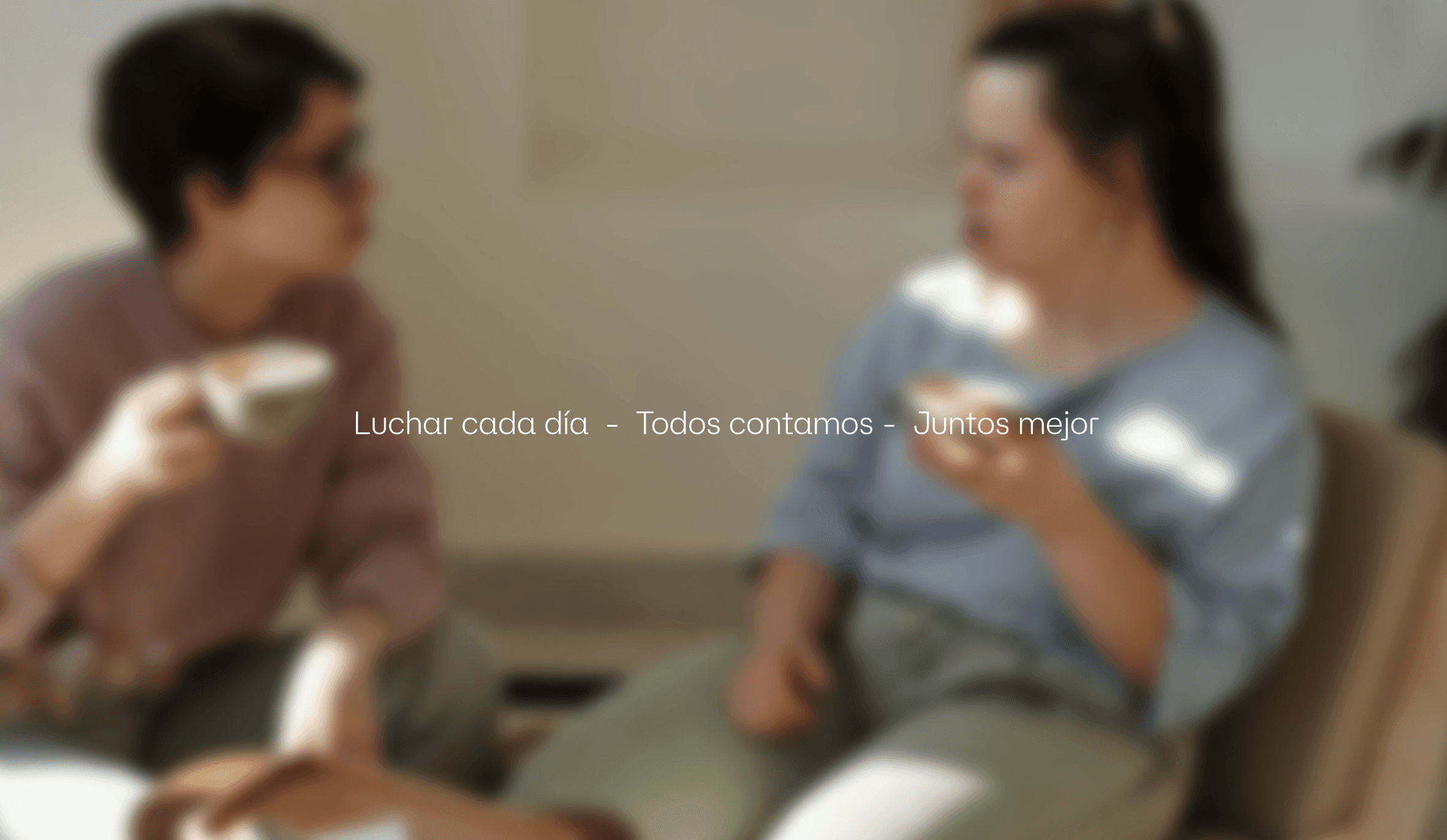 Logotipo formado por las palabras weuta en blanco sobre fondo naranja corporativo.