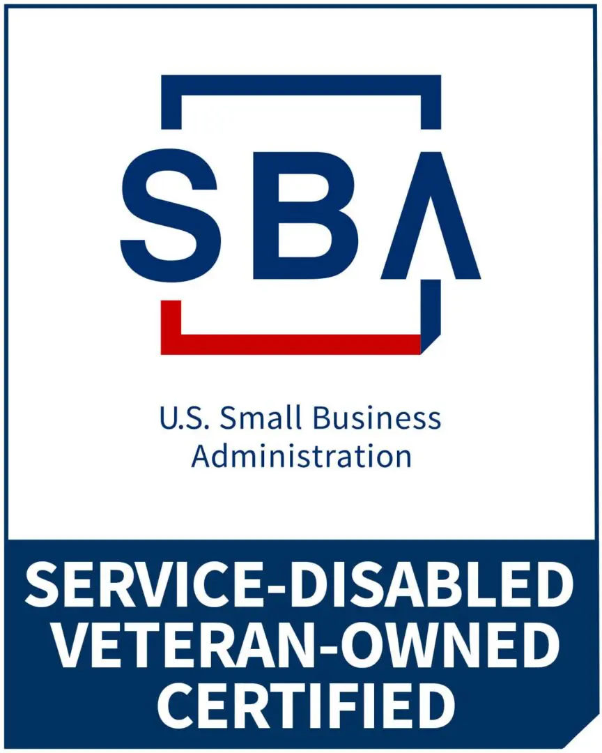 SBA Service-Disabled Veteran-Owned Small Business certification logo