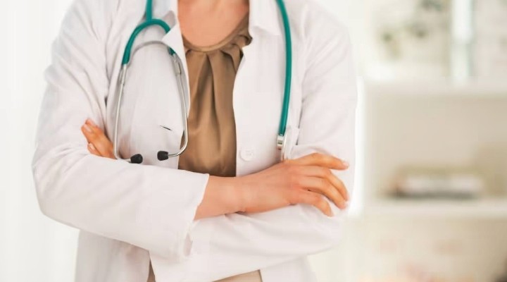 healthcare provider thinking about medical practice management