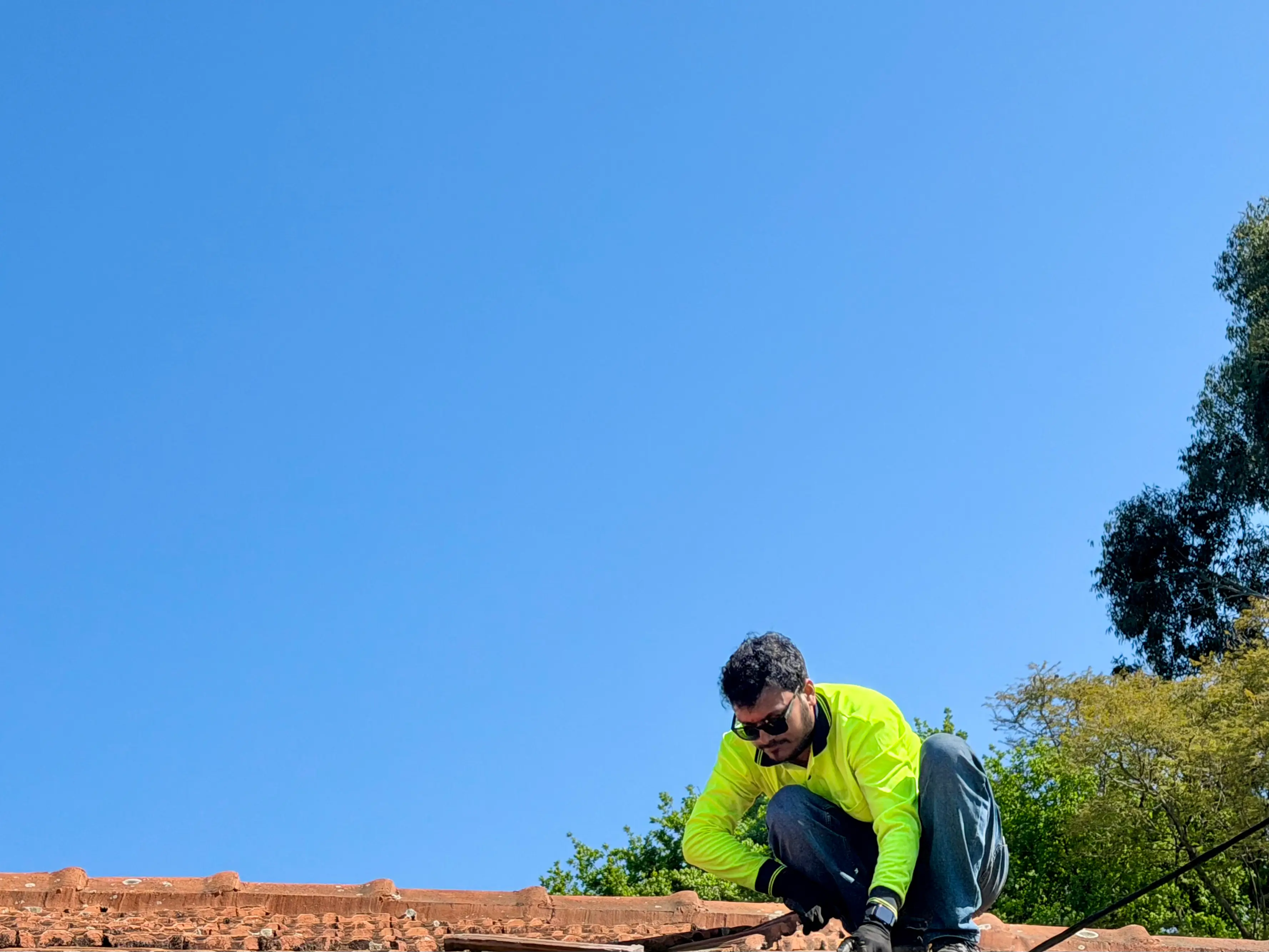 Tile roof repairs completed on a home in Canning Vale WA 6155