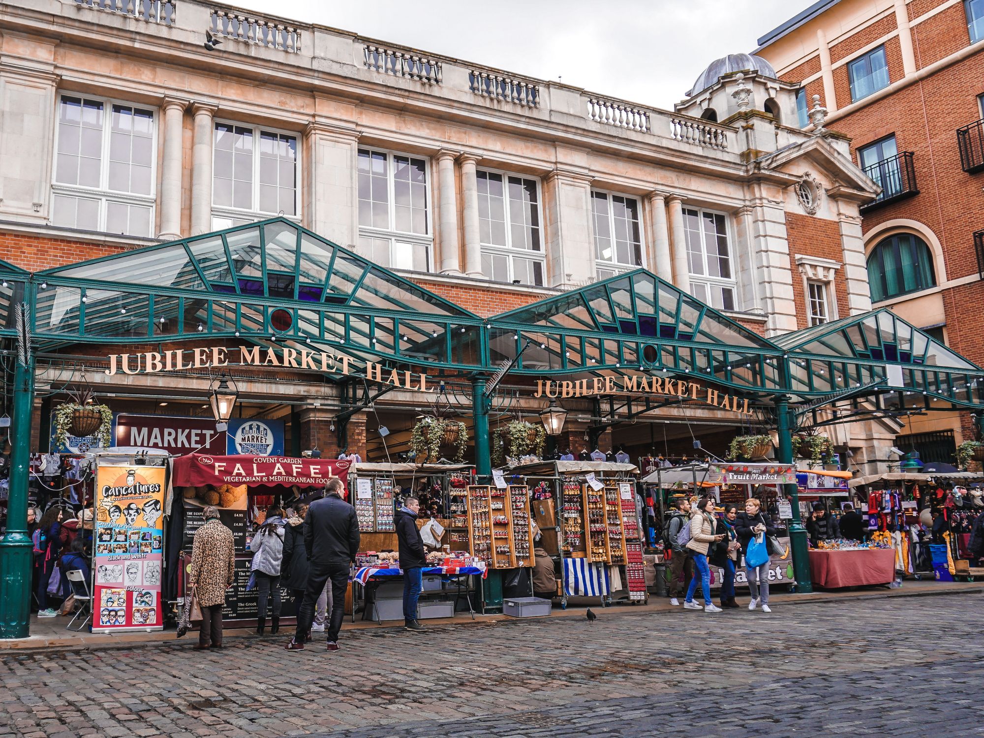 Exterior of Jubilee Market Hall, Covent Garden, London