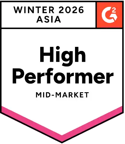 RiskProfiler recognized as G2 High Performer Mid-Market Asia – Winter 2026