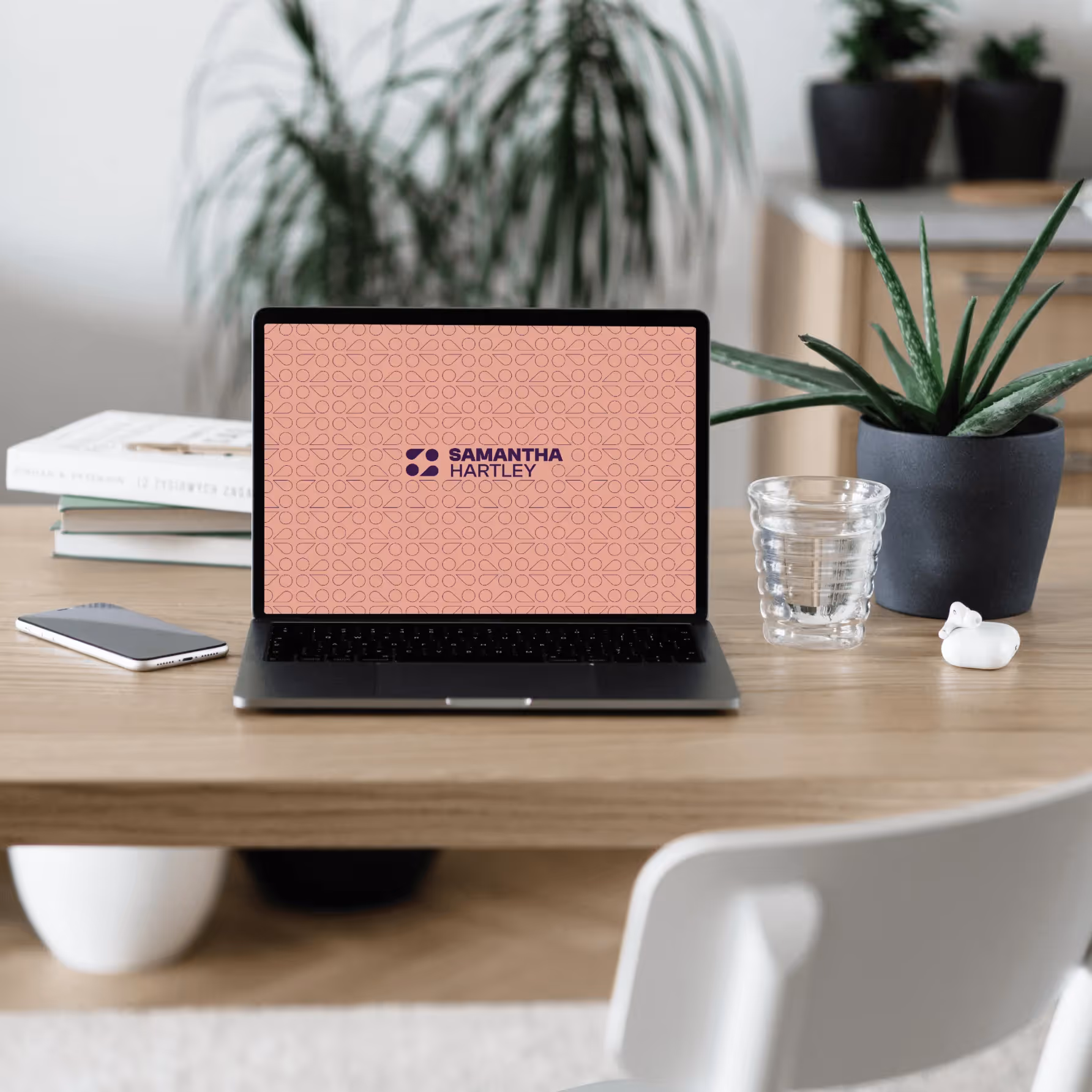 Website screens and brand photography for coaching & consulting clients