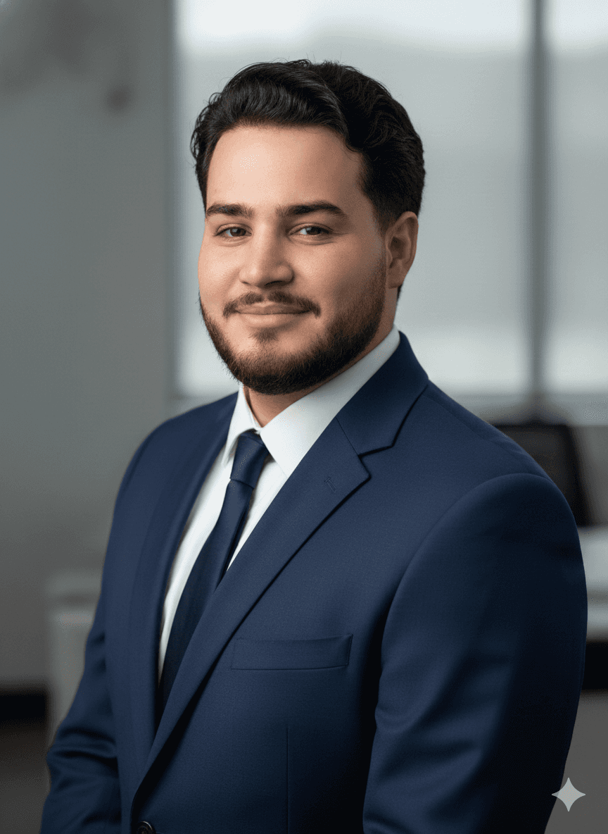 Businesswoman smiling