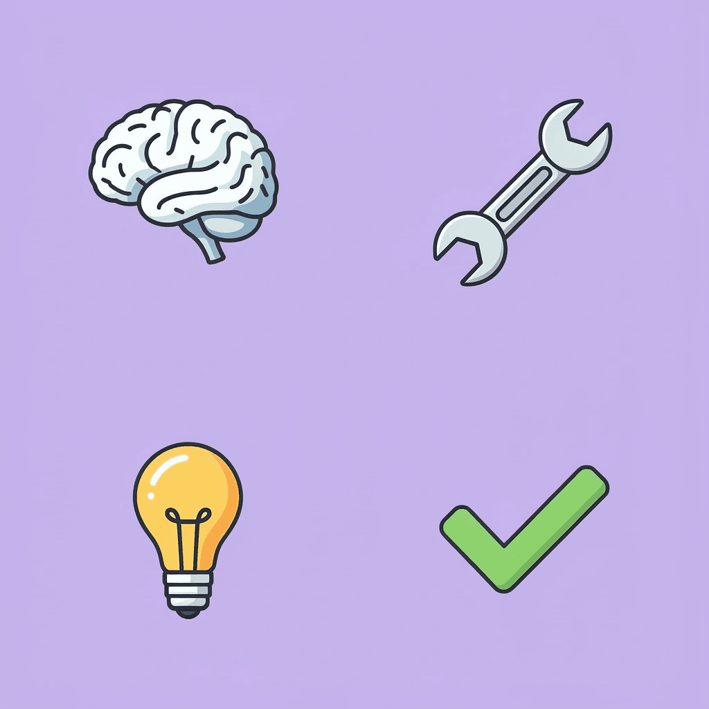 Four-grid layout displaying the primary functions and key benefits of agent workflow components