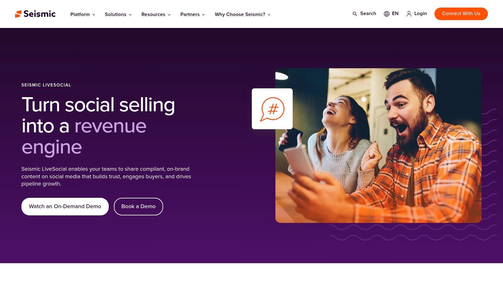 Seismic LiveSocial