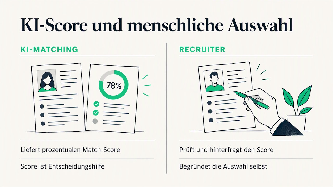 Unsere Perspektive: das Interview ist ein Prozessschritt, kein Kalendereintrag — overview diagram