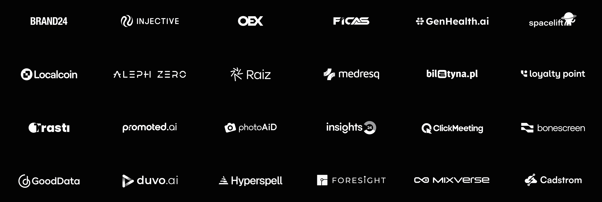 Visux Companies Logos Trusted By