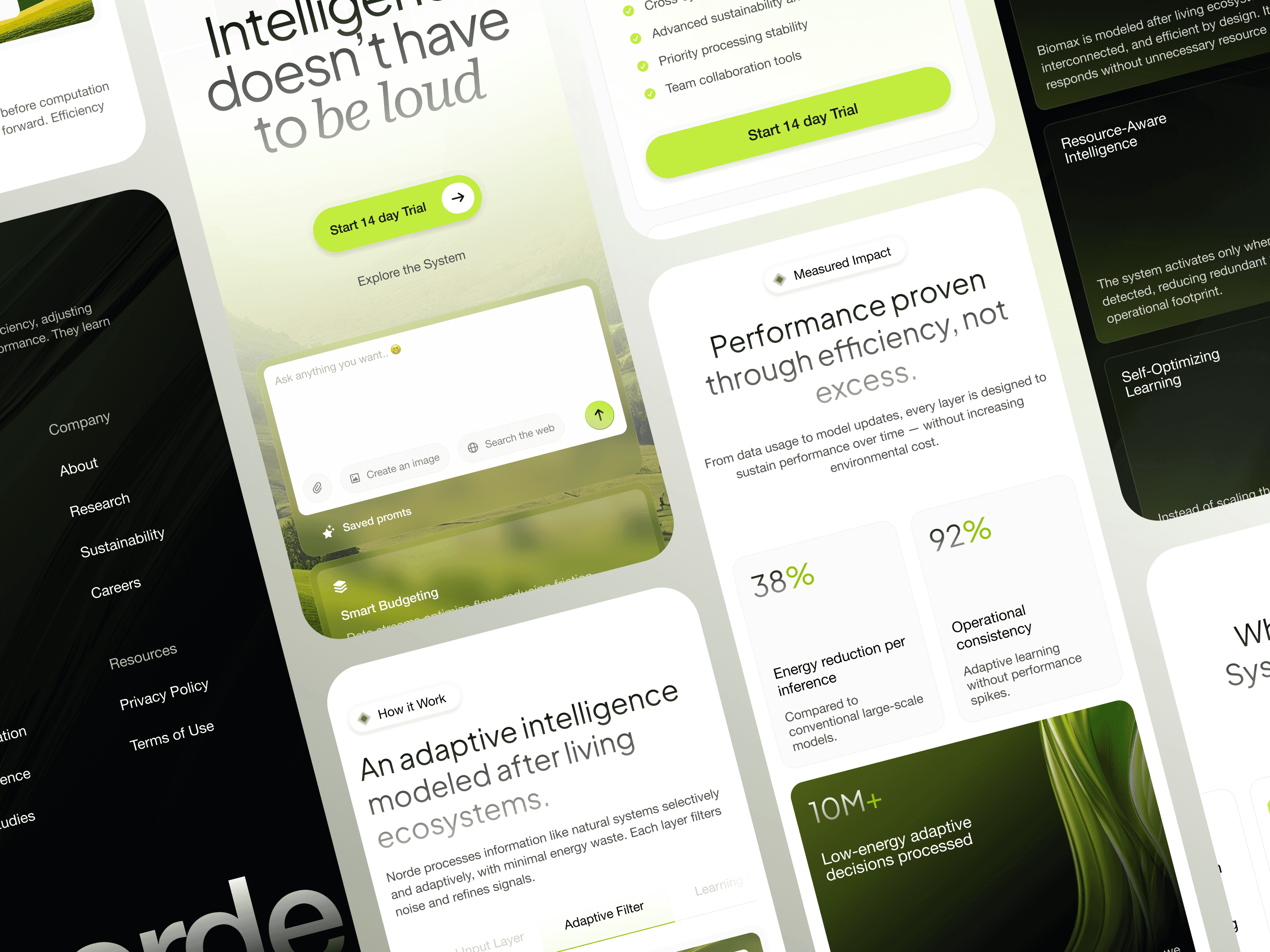 AI 平台网站设计