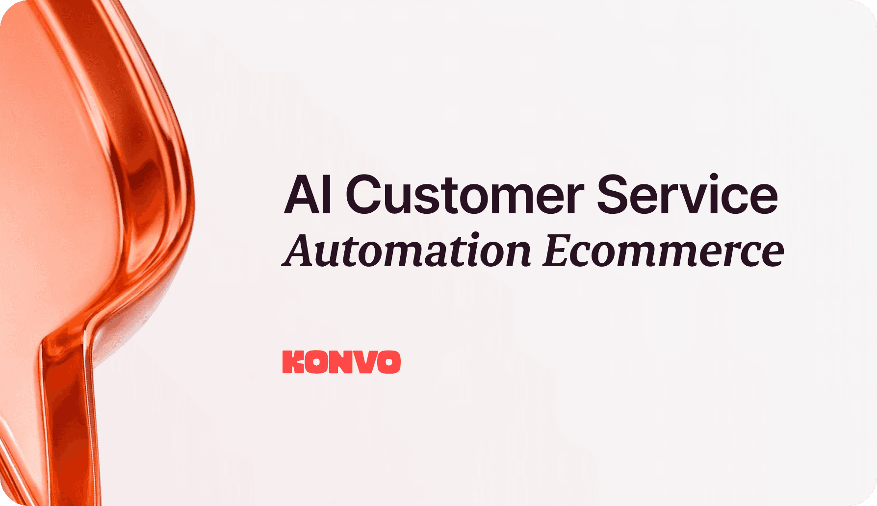 AI Customer Service Automation Ecommerce