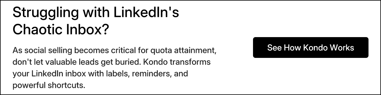 Struggling with LinkedIn's Chaotic Inbox?