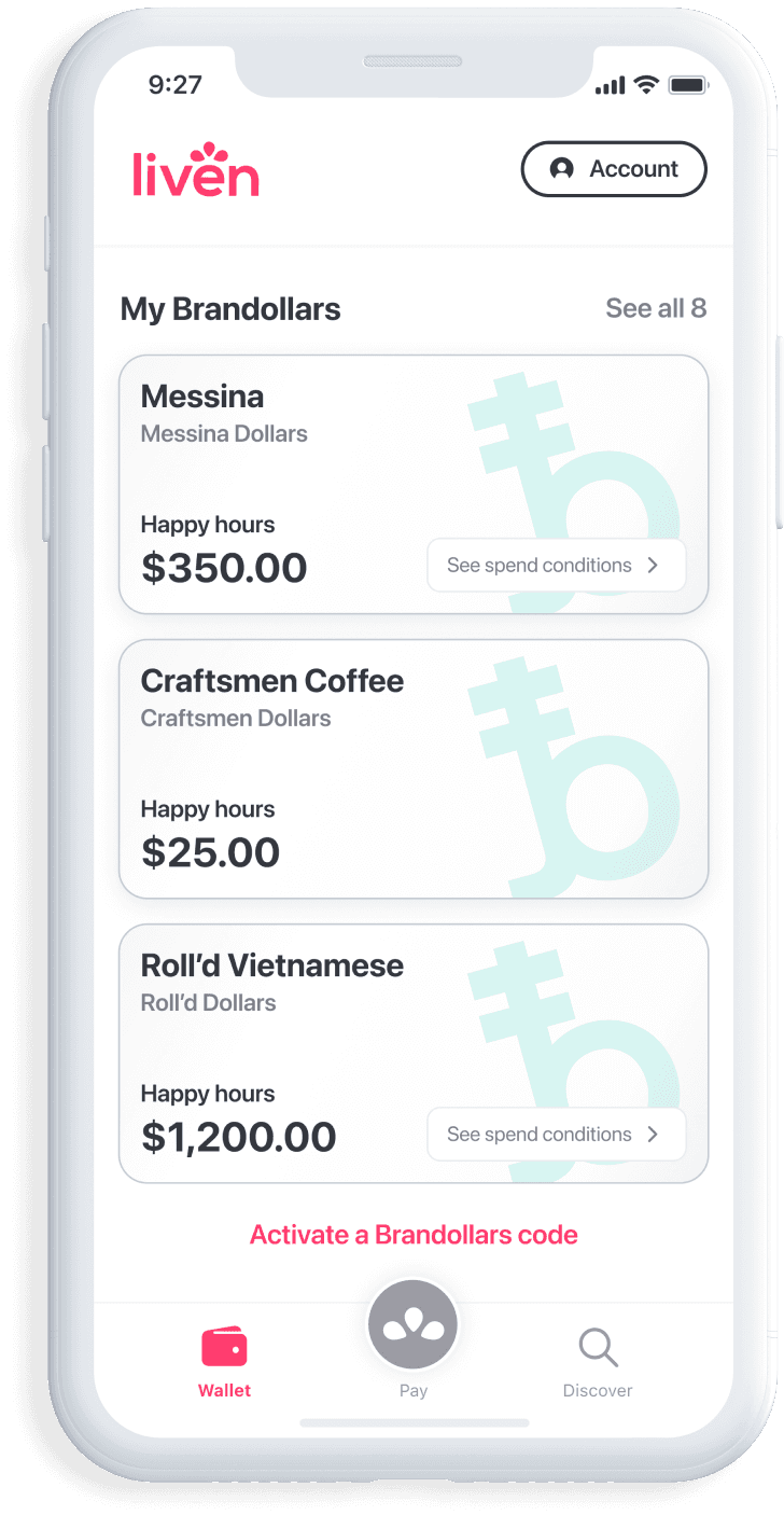 loyalty program restaurant from liven