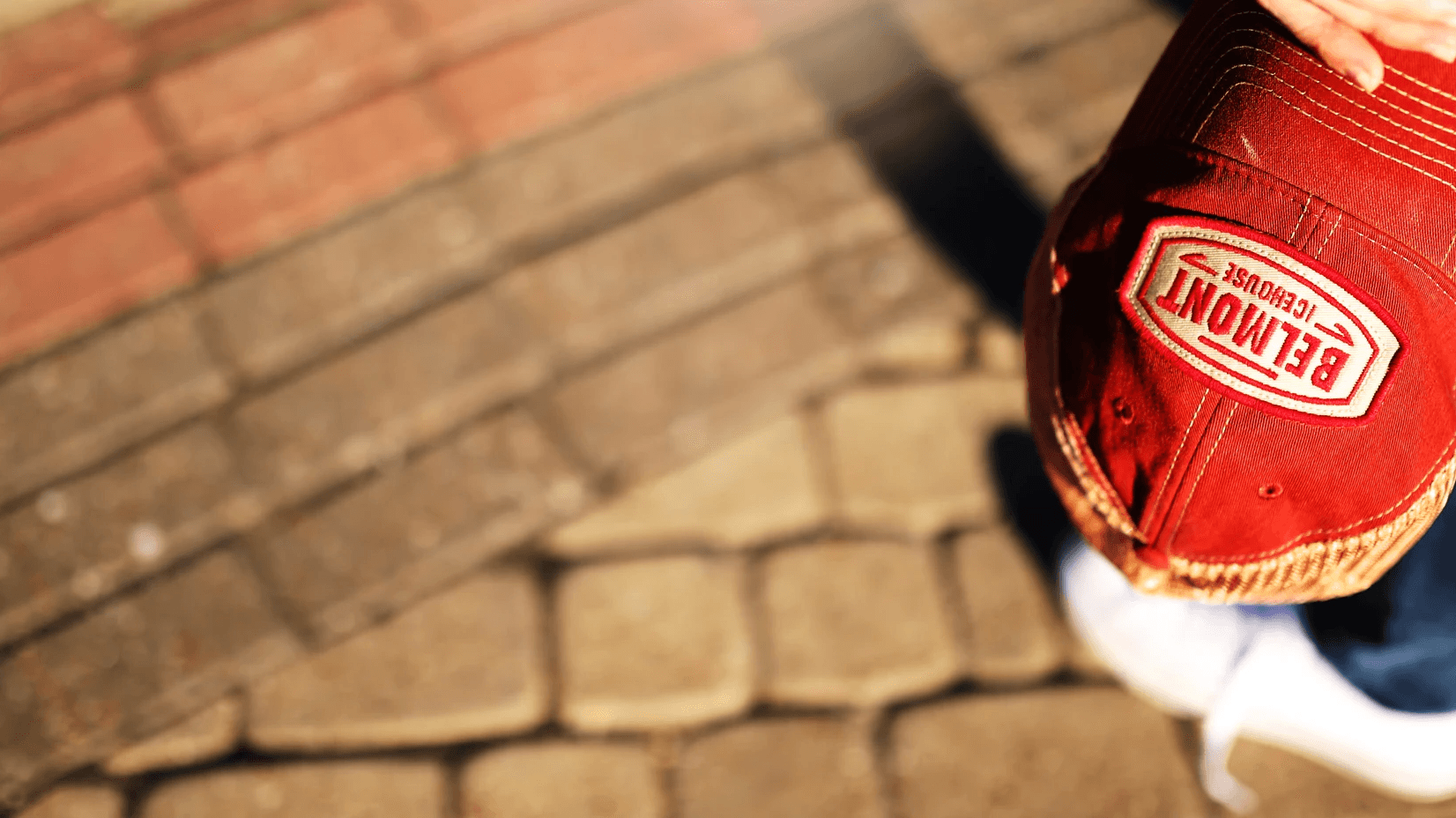 Belmont Icehouse Baseball Hat swag