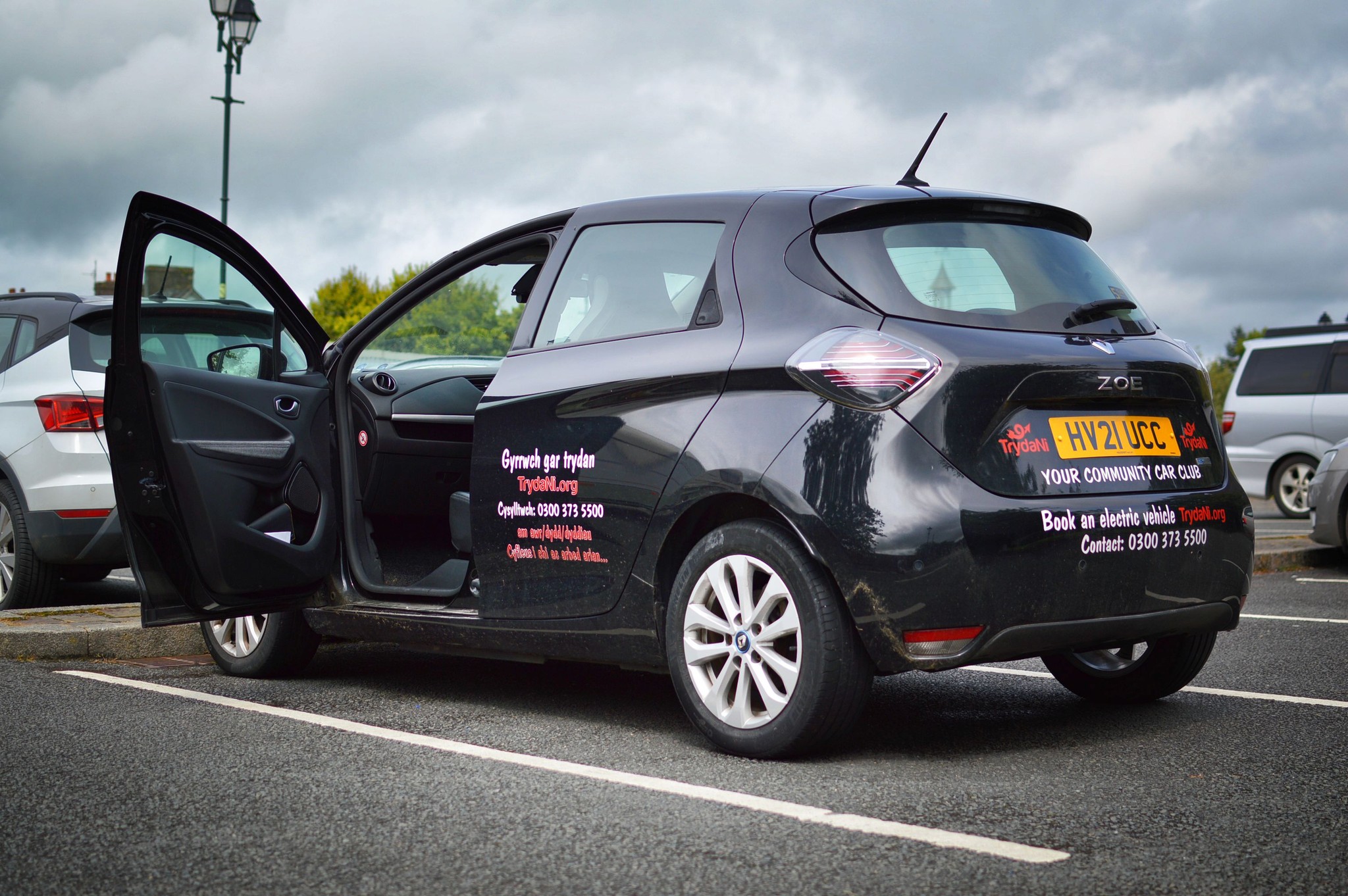 Renault Zoe in Llanymddyfri