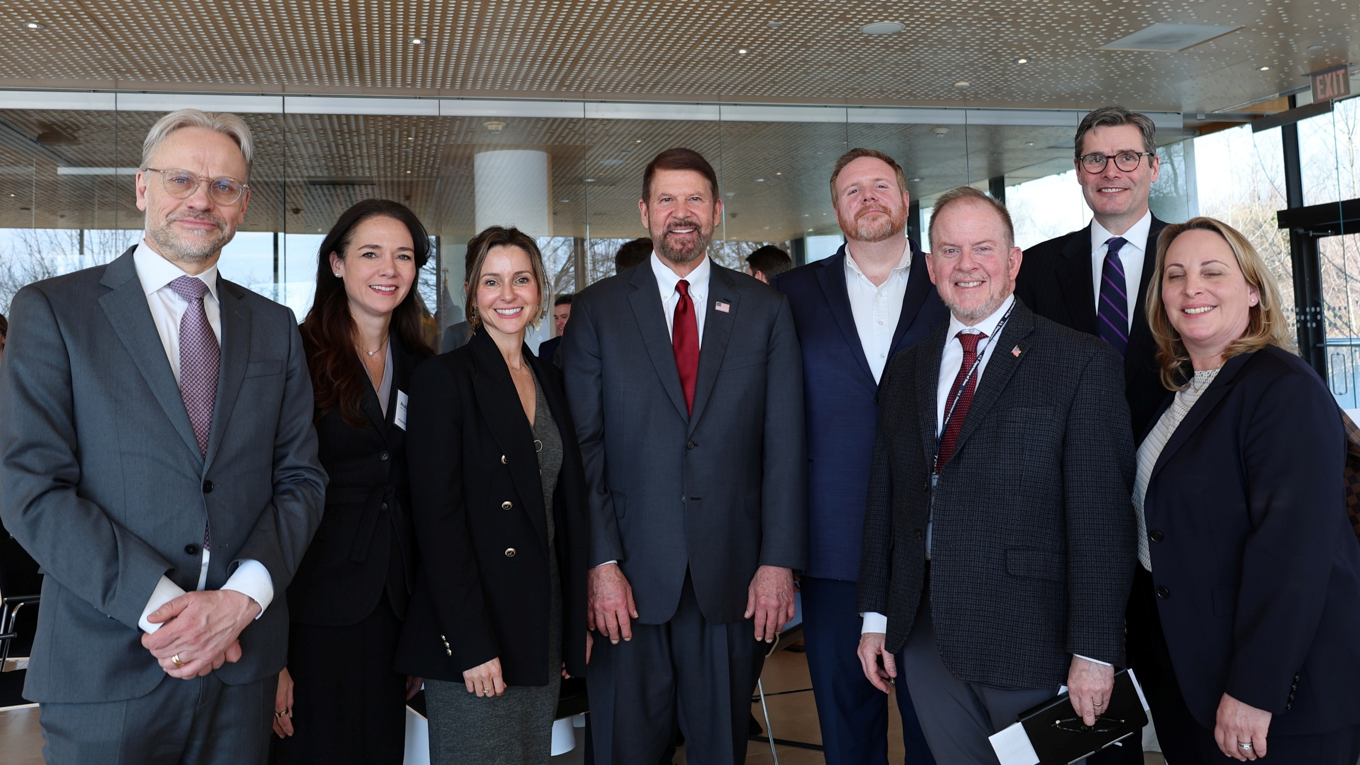 Delegates from Krach Institute Sweden event