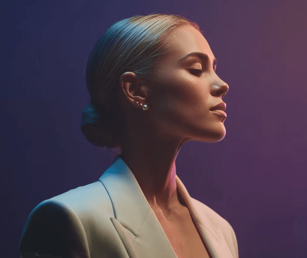 Elegant Profile Portrait..