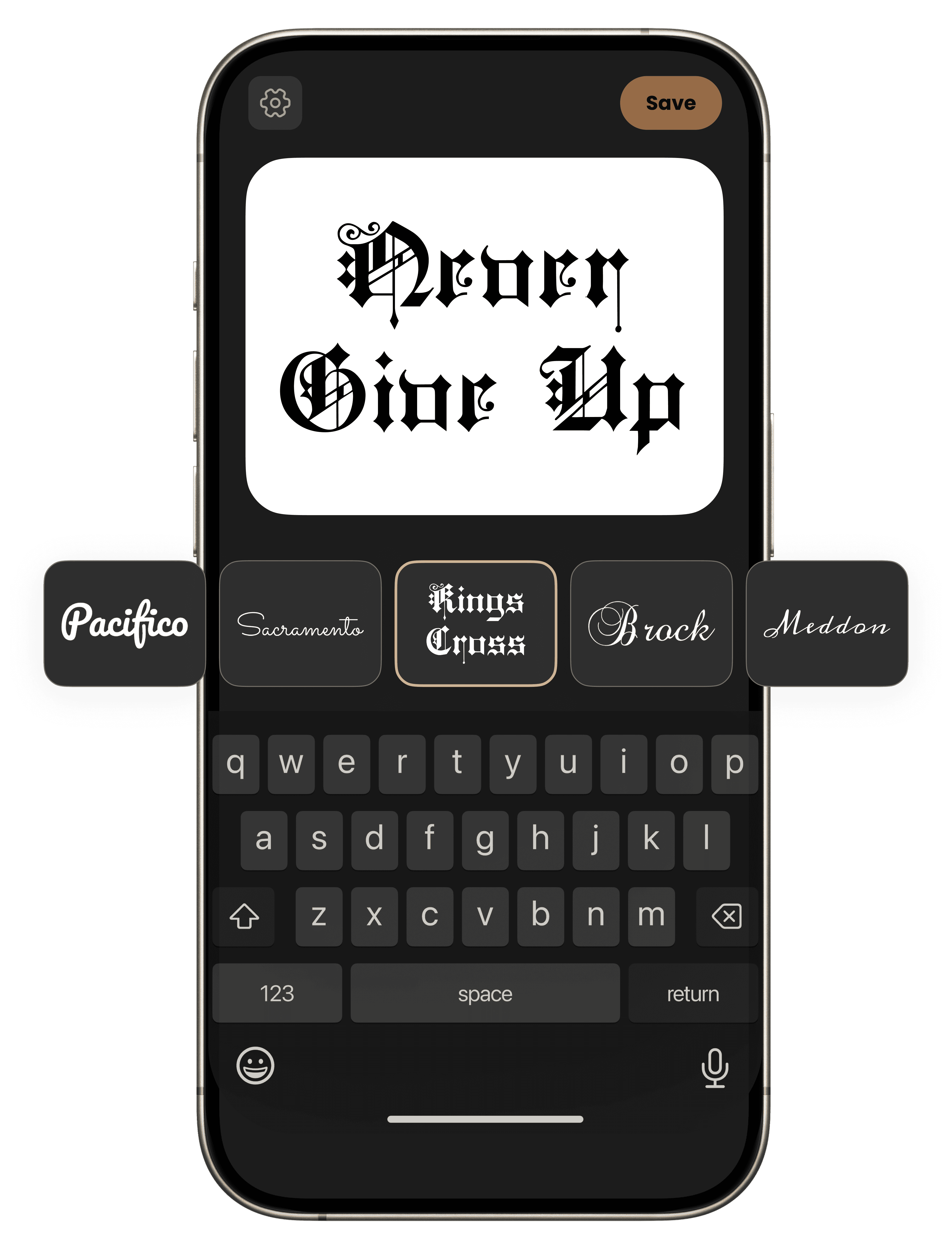Screenshot of the Tattify App