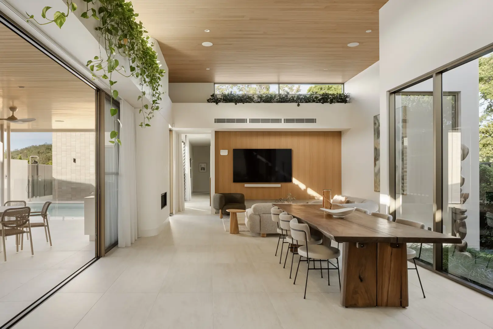 Front facade of Jacaranda House in. Brisbane