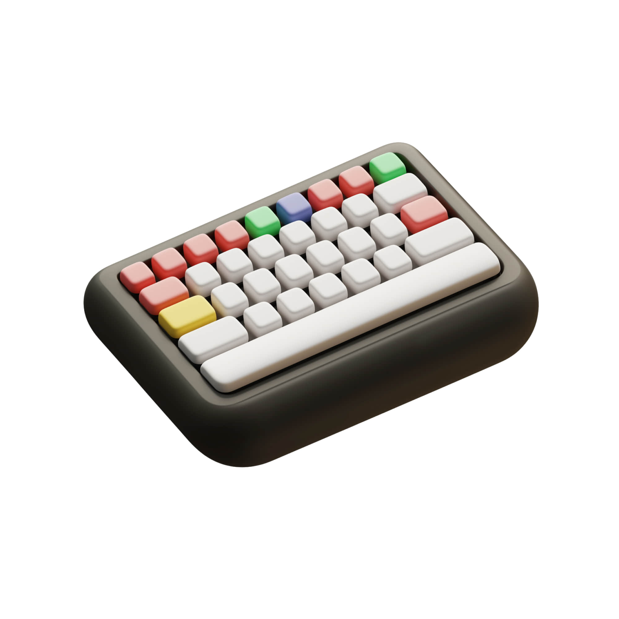 Colorful mini Keyboard #0x1T7