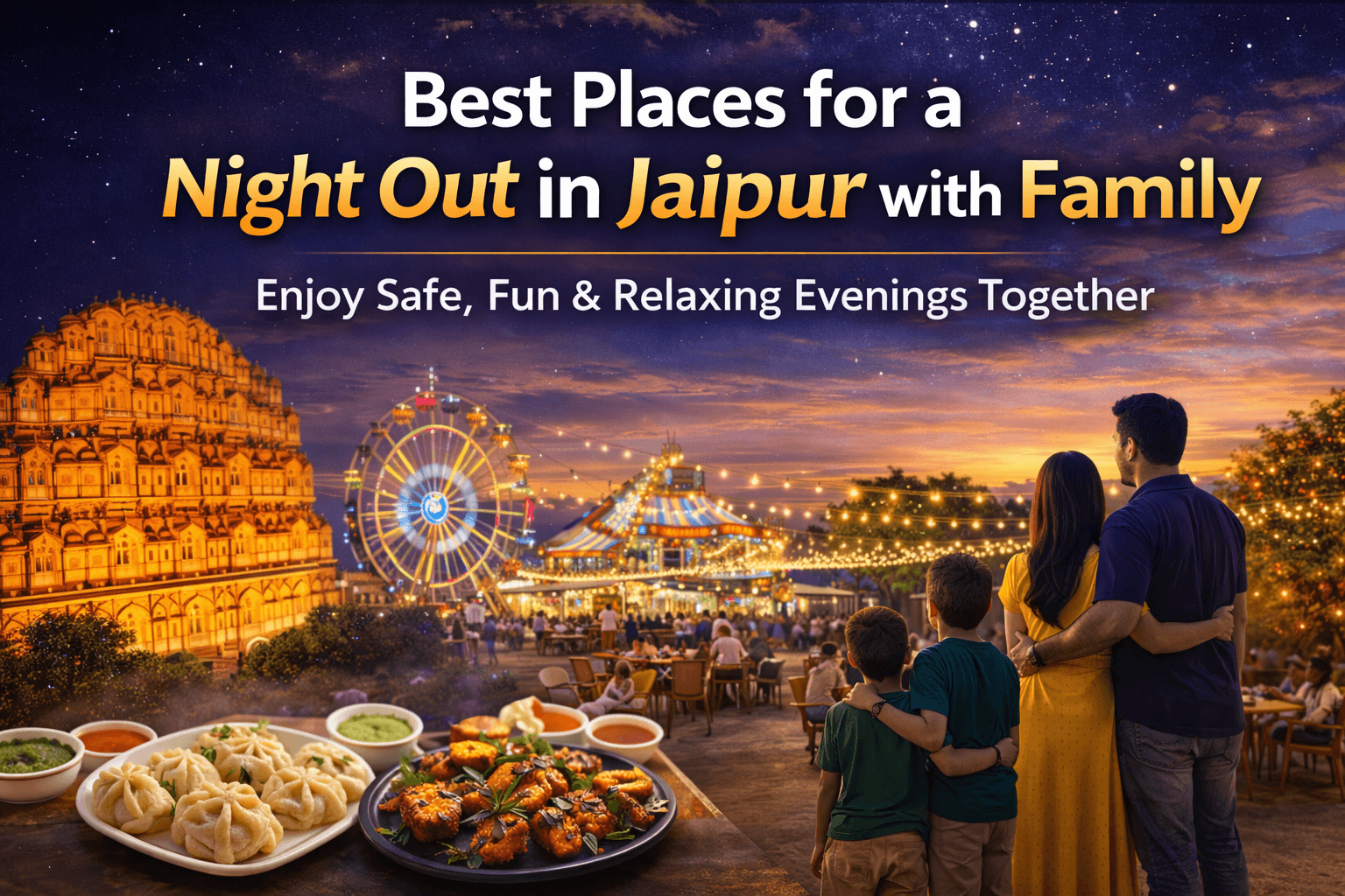 Best Places for a Night Out in Jaipur with Family