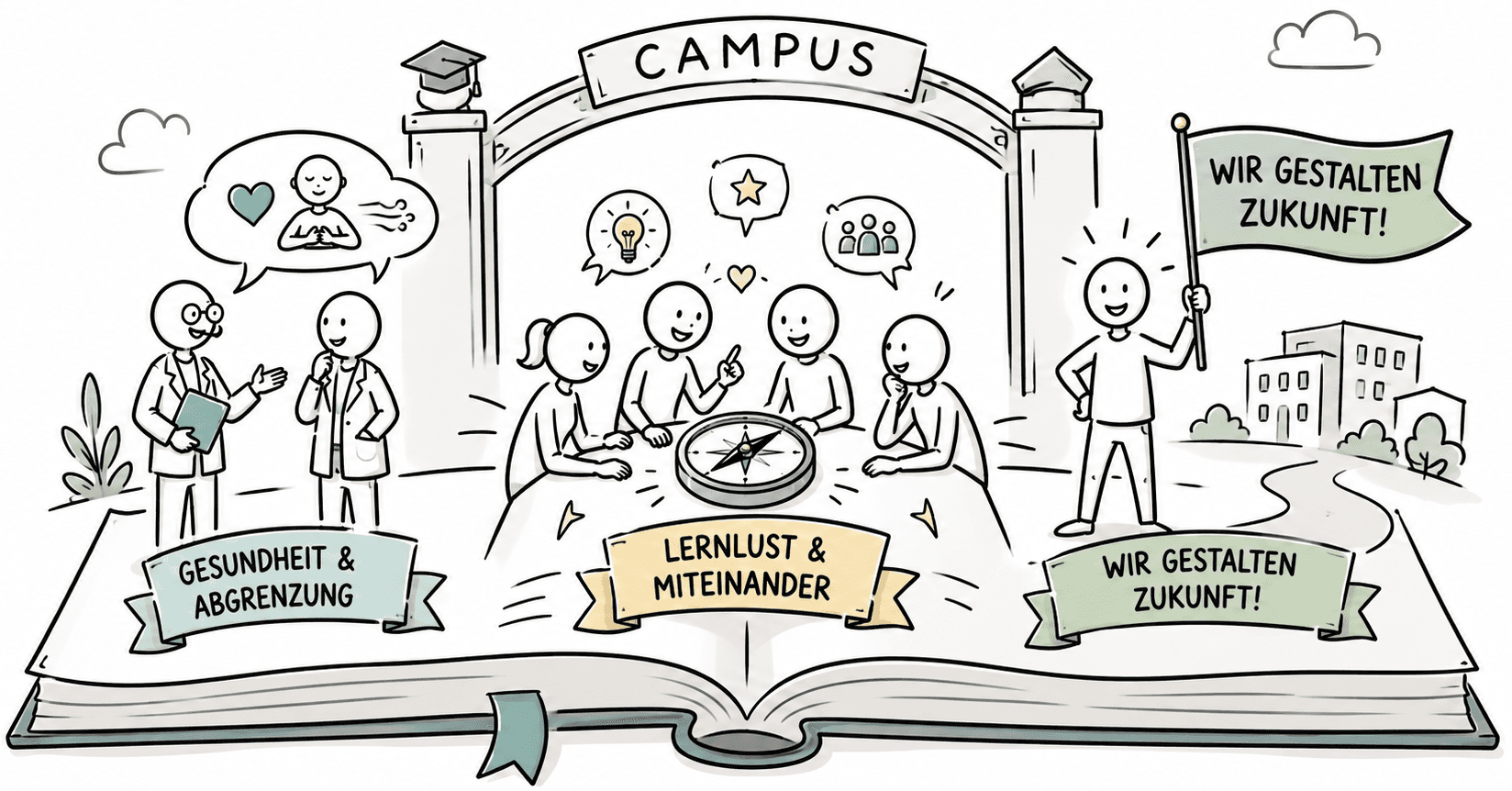 Visualisierung des HochschulCampus