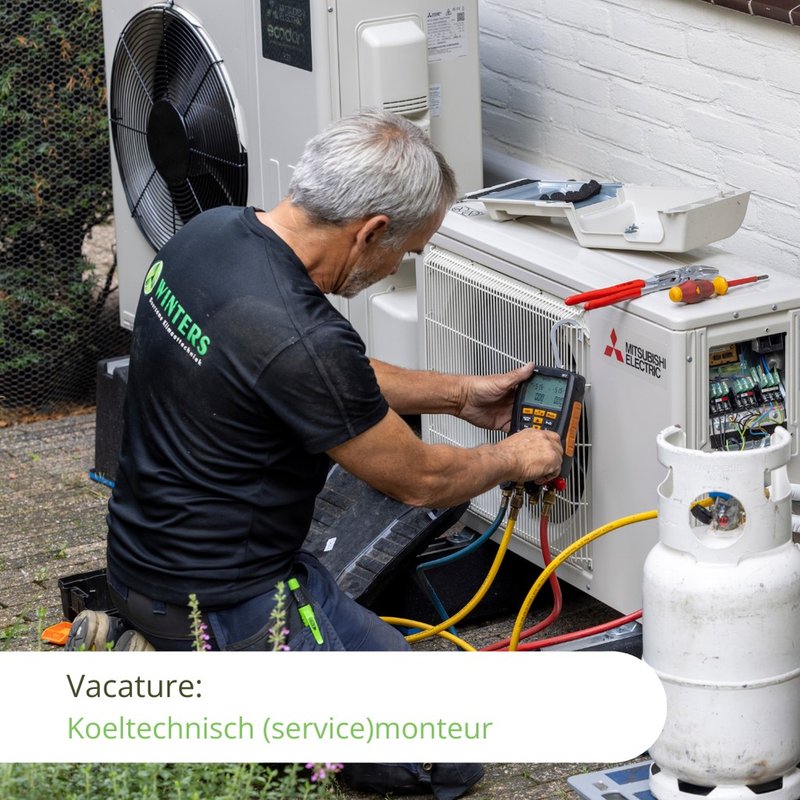 Vacature-advertentie van Winters Klimaat