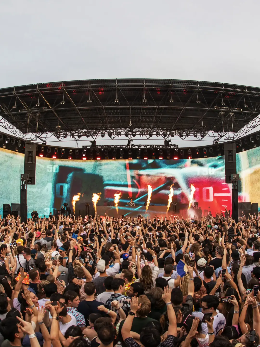 Tiesto live at Brooklyn Mirage, New-York - 2024. Credits : Chris Lavado