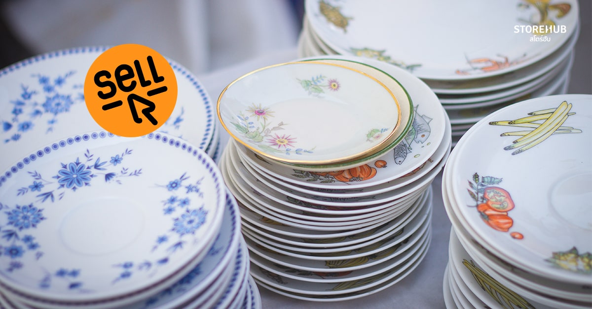 ขายต่ออุปกรณ์จานชามในร้านเพื่อต่อยอด cash flow