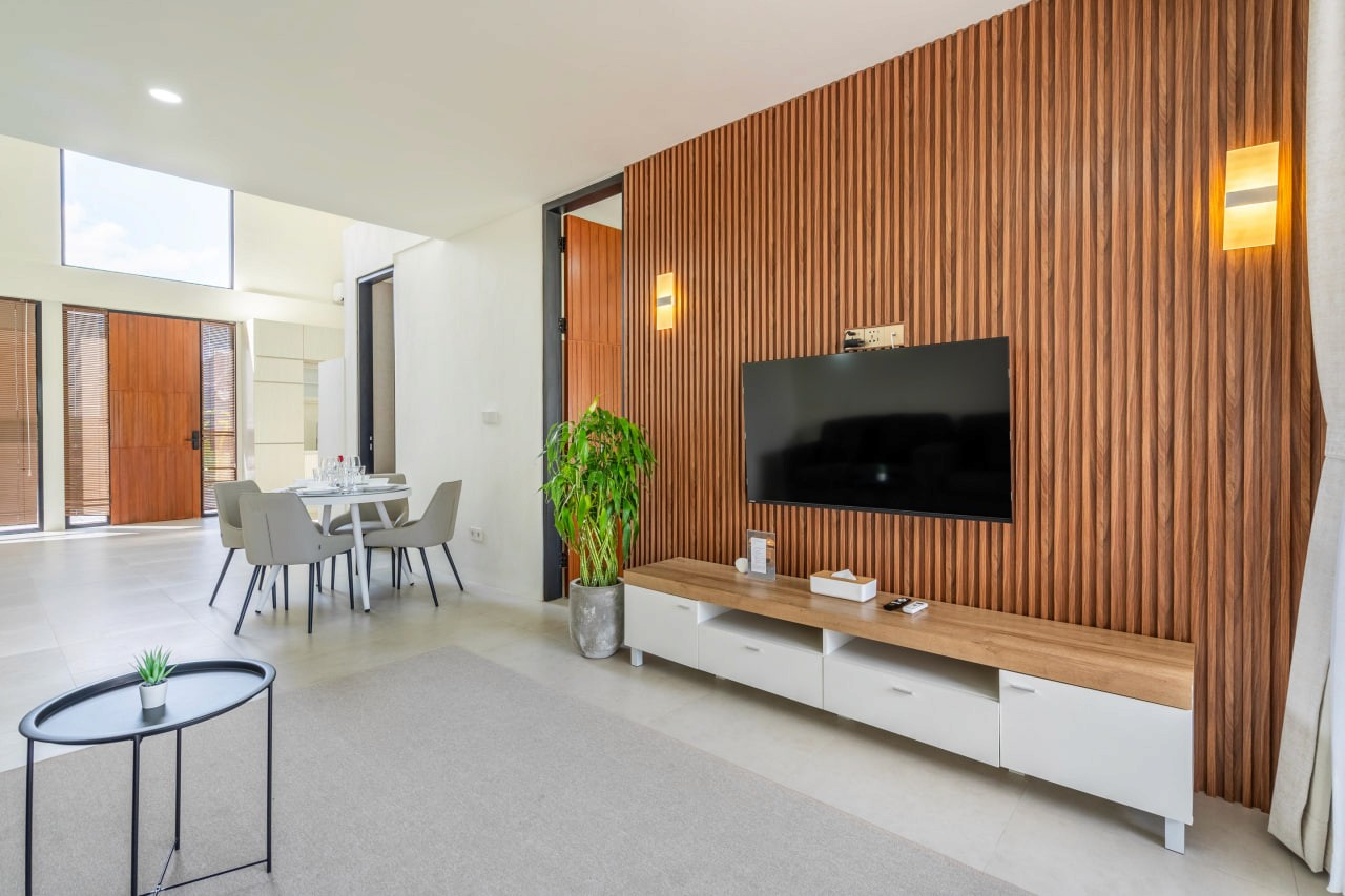 A 2-bedroom townhouse in a private residential complex in Mengwi, Canggu