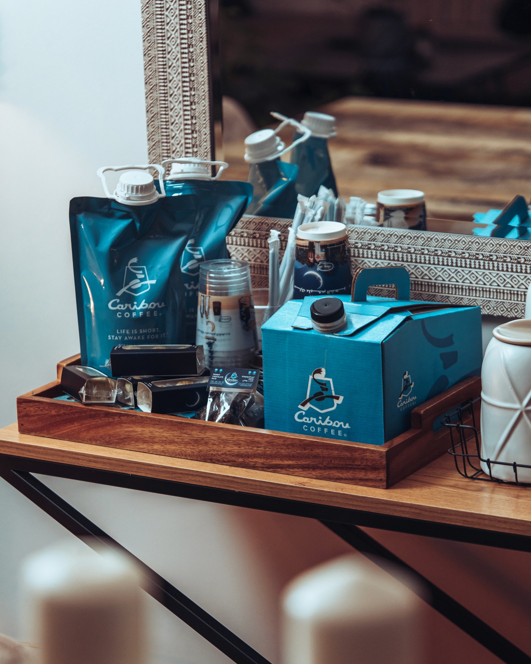 Man wearing VR glasses