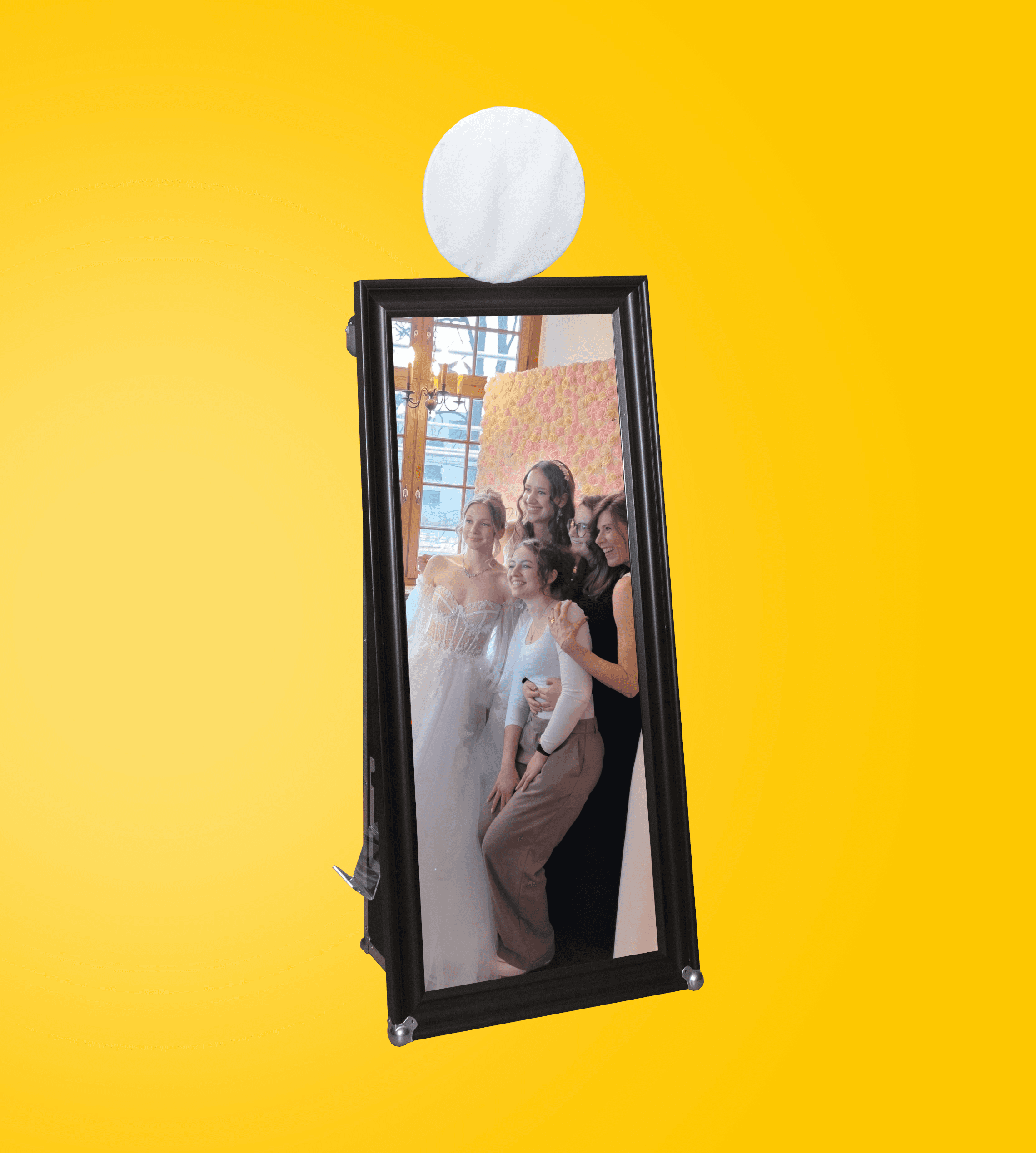 Foto der Verspiegelten Fotobox