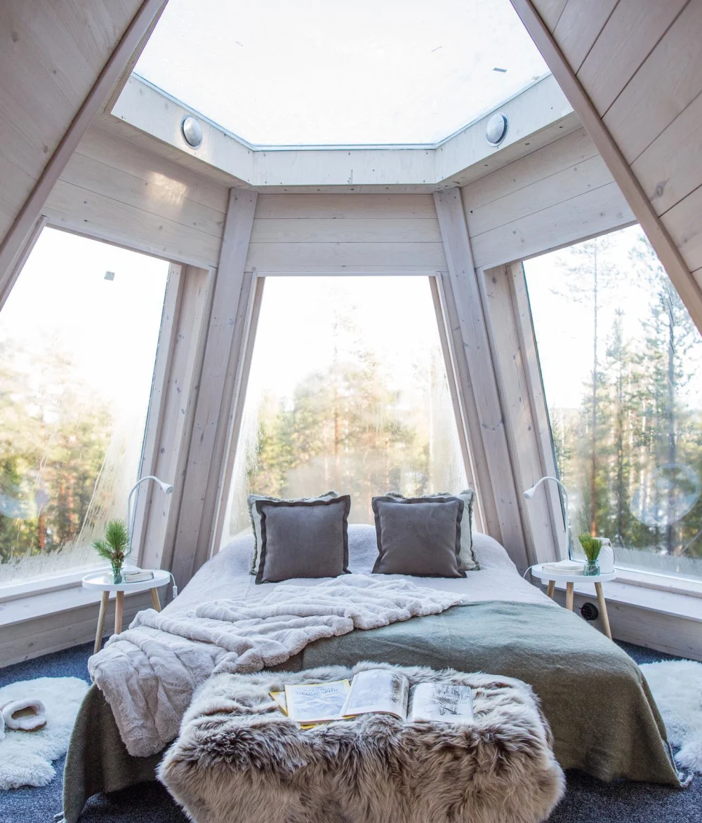 Aurora Glamping and Arctic Wellness in Sweden