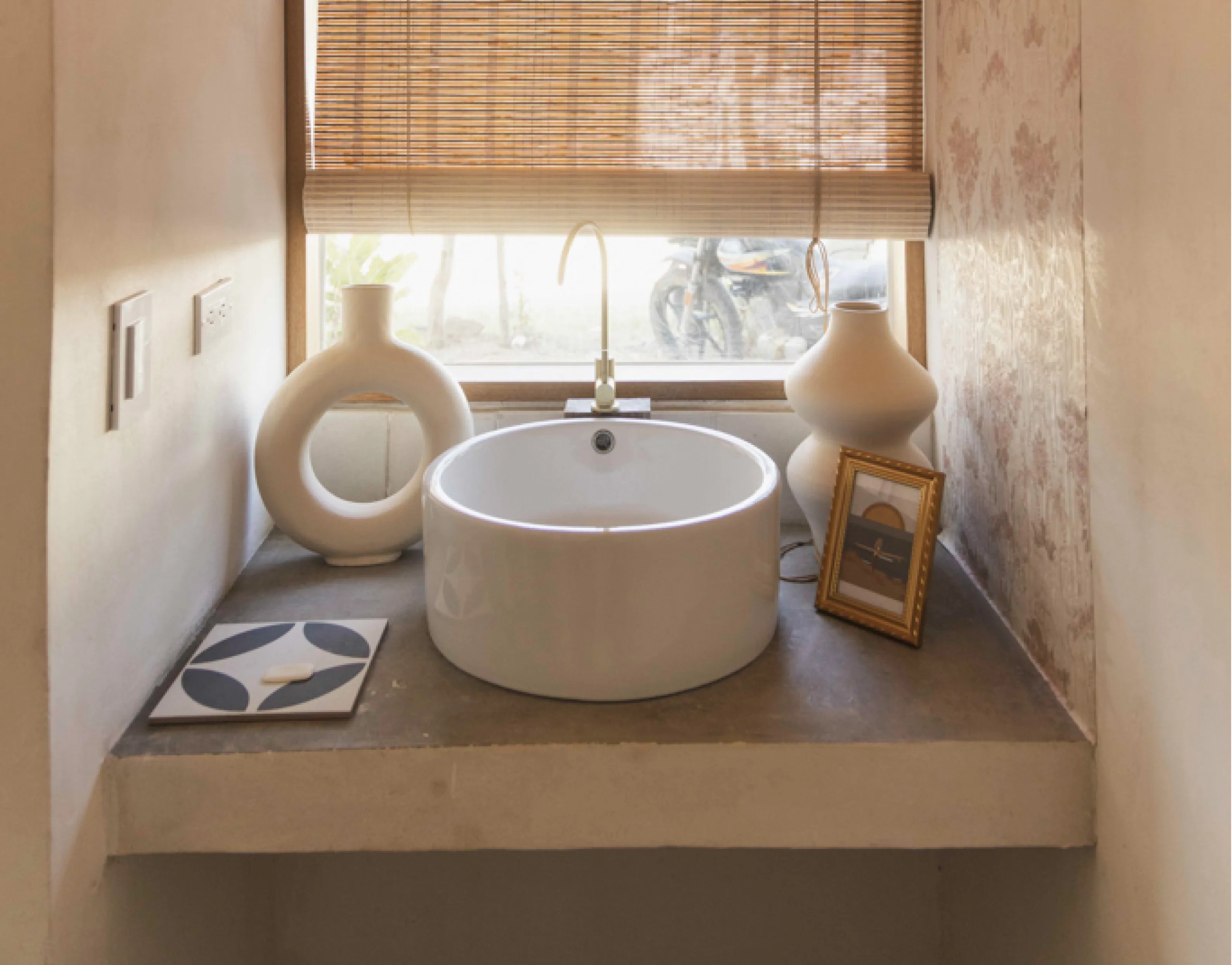 Casa Macica custom beach house by Costa Architecture, Popoyo Nicaragua —bathroom