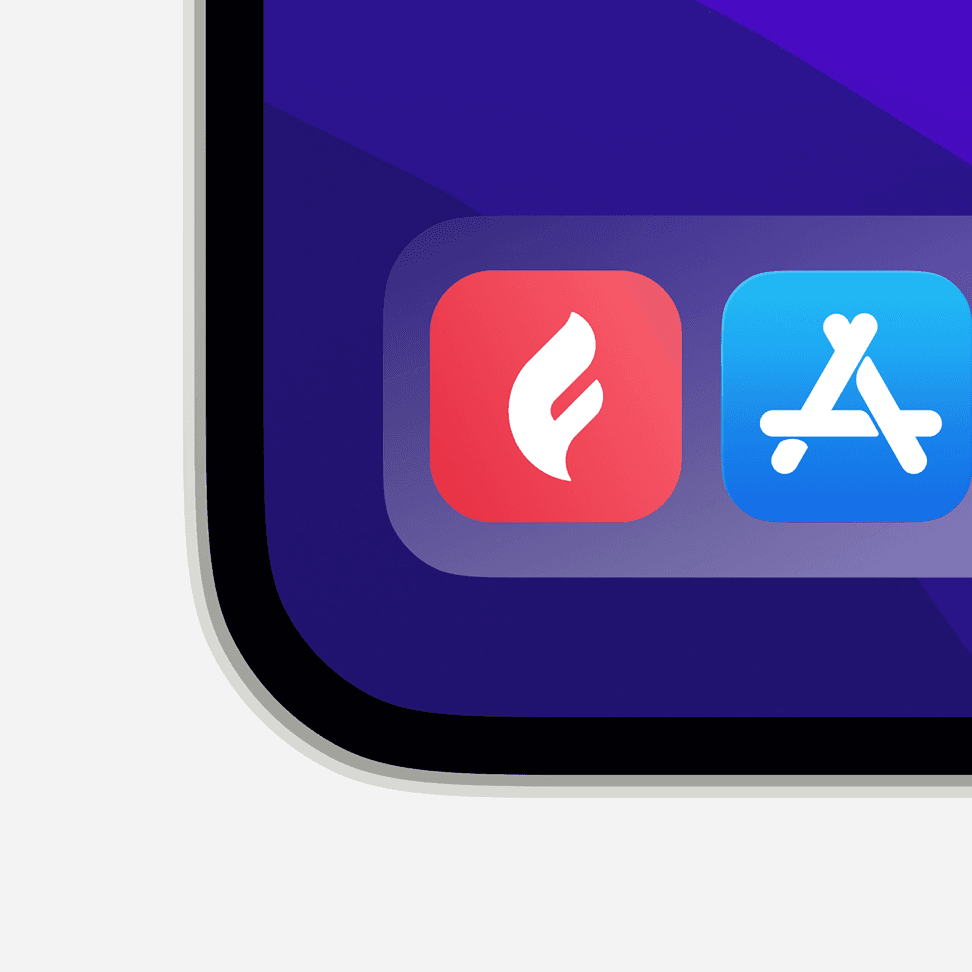 Flirtify - mobile app icon in phone dock