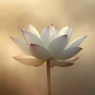 Złoty symbol kwiatu reprezentujący naturalne piękno i filozofię Belleza Beauty