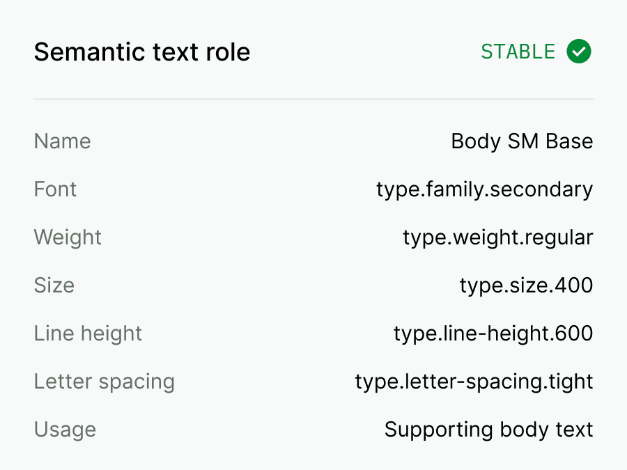 Typography semantic roles, hierarchy logic, readability rules