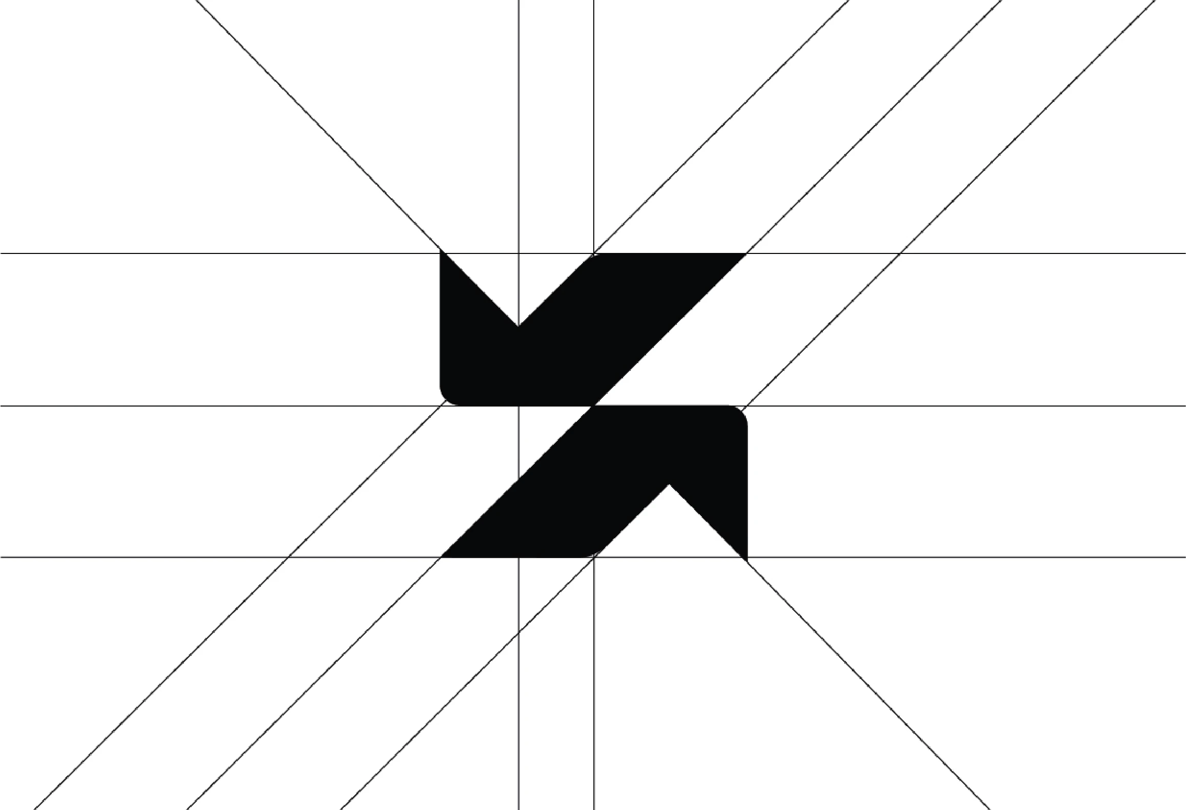 Construction du logo de Kaplan Groupe