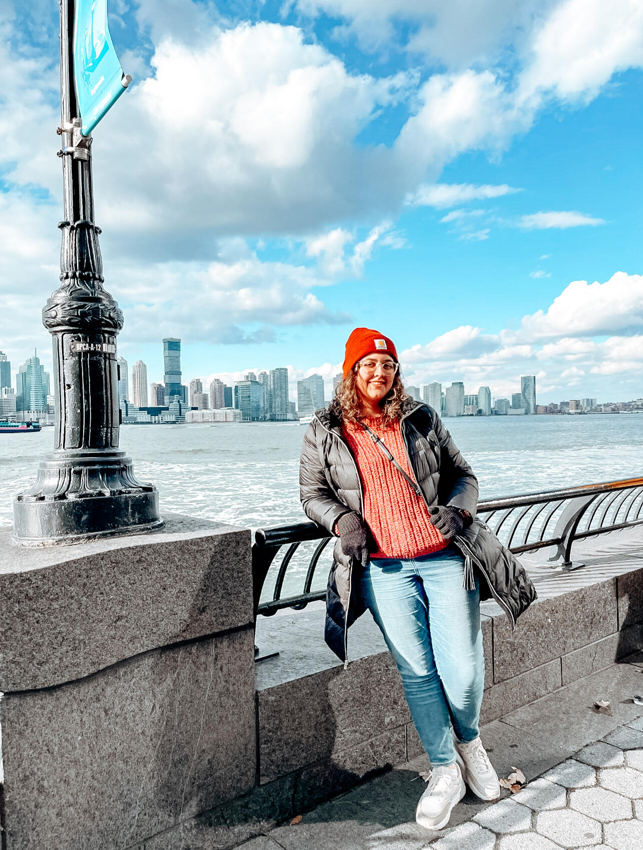 Portrait  of a young 3D character with glasses