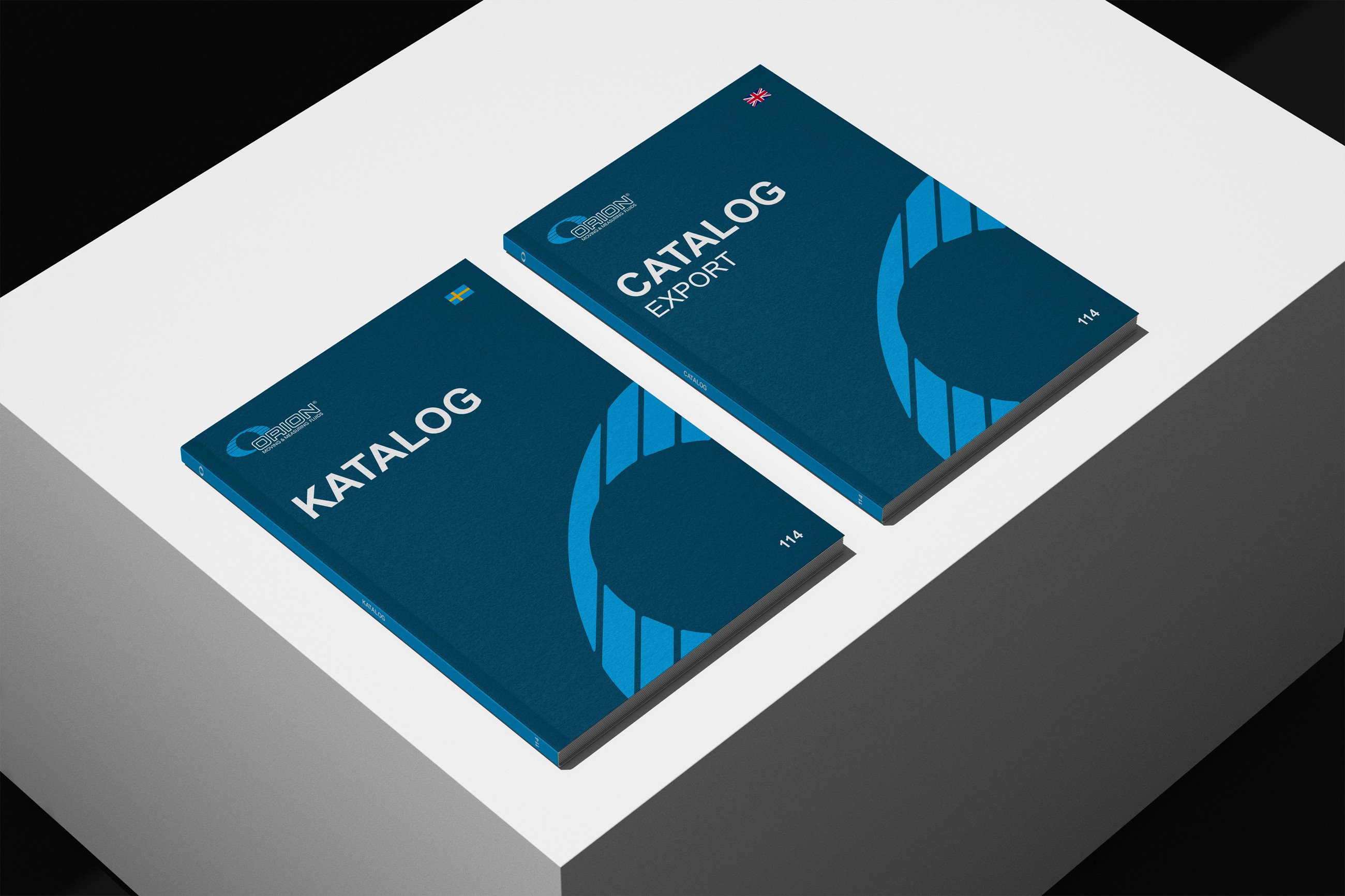 The cover of Orion’s product catalog.