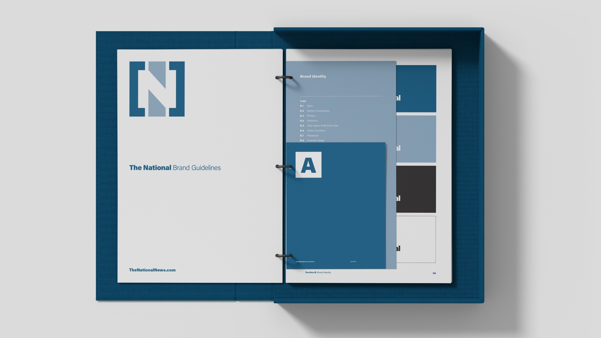 The National News Branding Logo Brand Guidelines